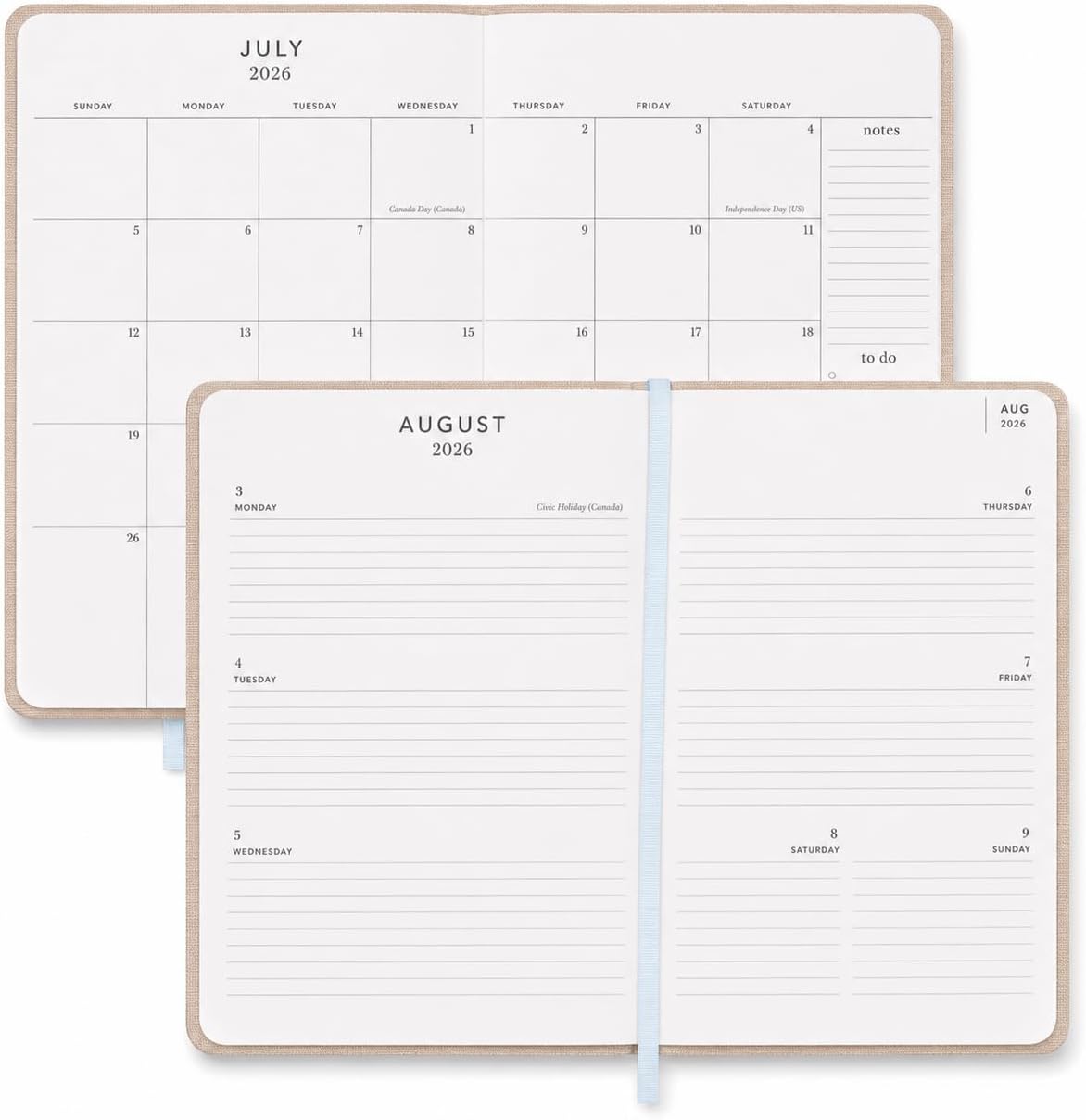 2026–2027 Academic Planner | 18 Month | 6" × "8" | Multi Garden