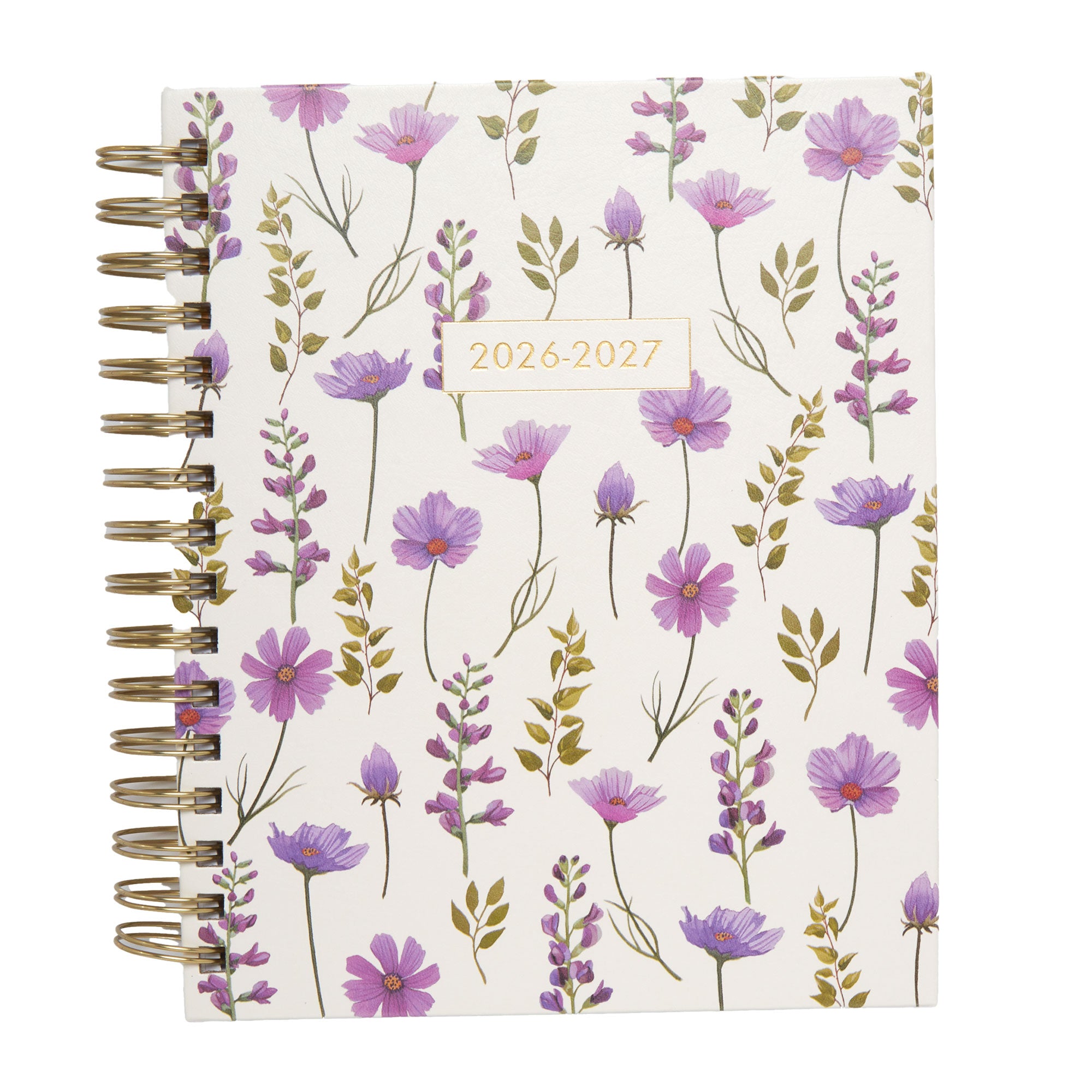 2026–2027 Academic Planner | 18 Month | 7" × "9" | Magenta Garden
