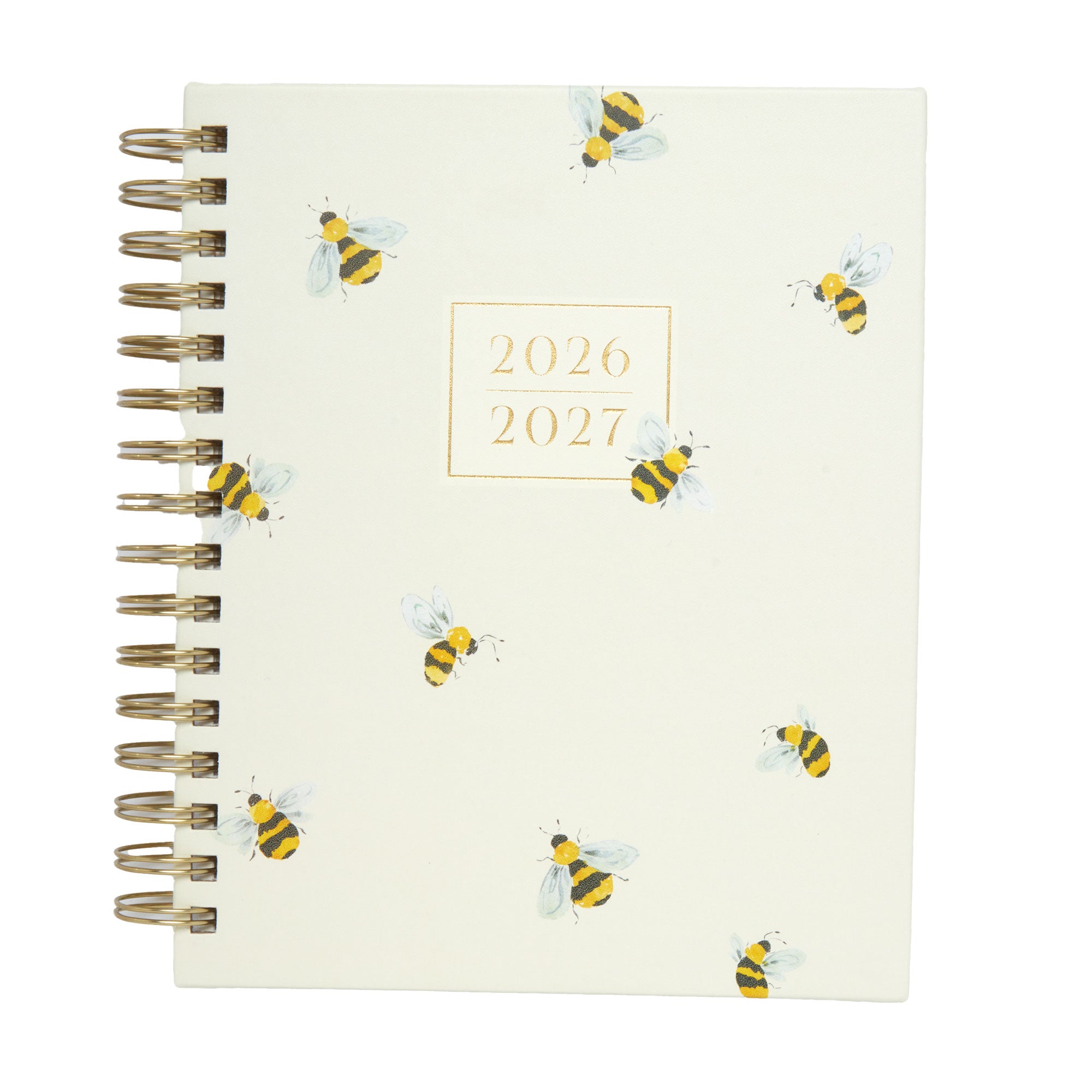 2026–2027 Academic Planner | 18 Month | 7" × "9" | Ivory Bee