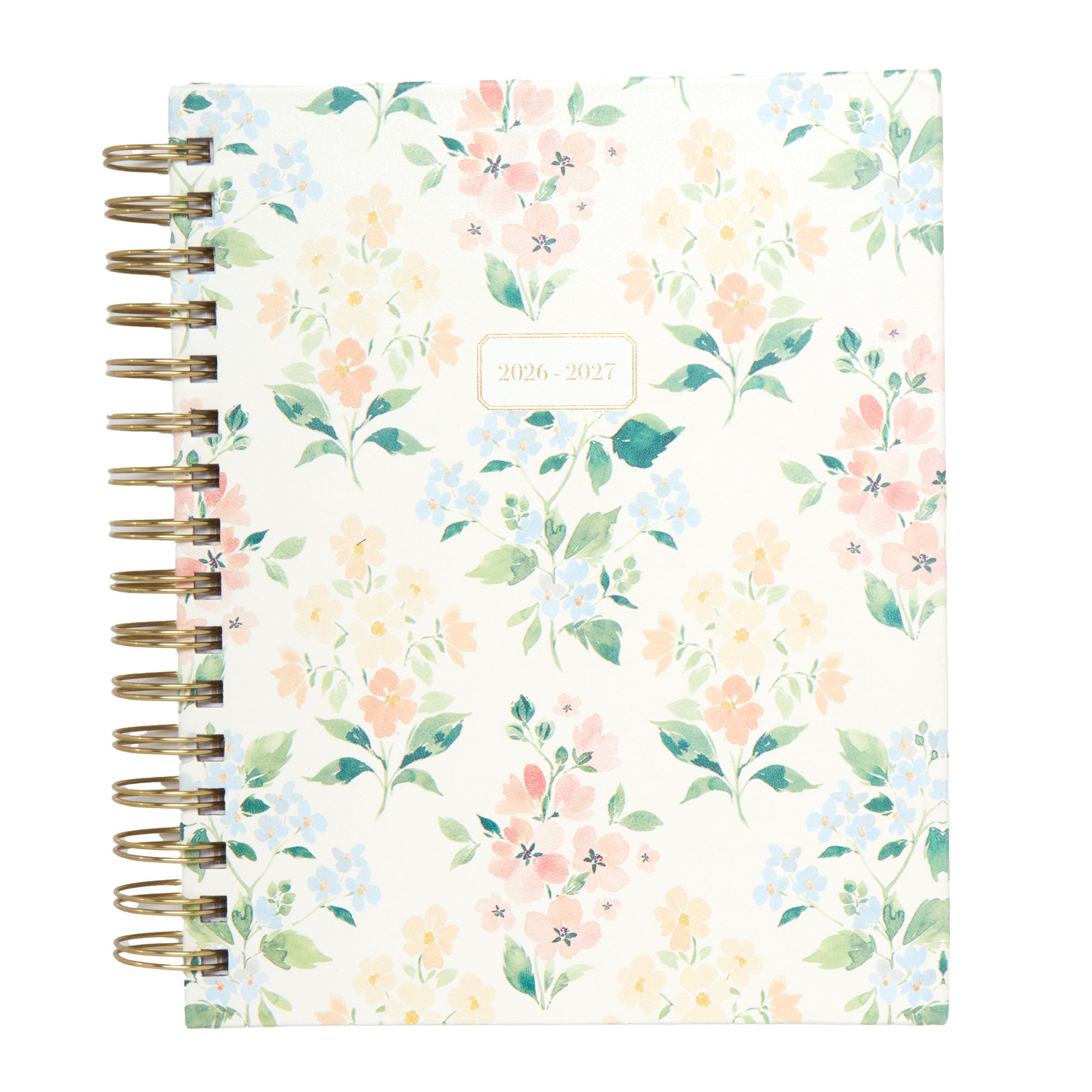 2026–2027 Academic Planner | 18 Month | 7" × "9" | Multi Watercolor Floral