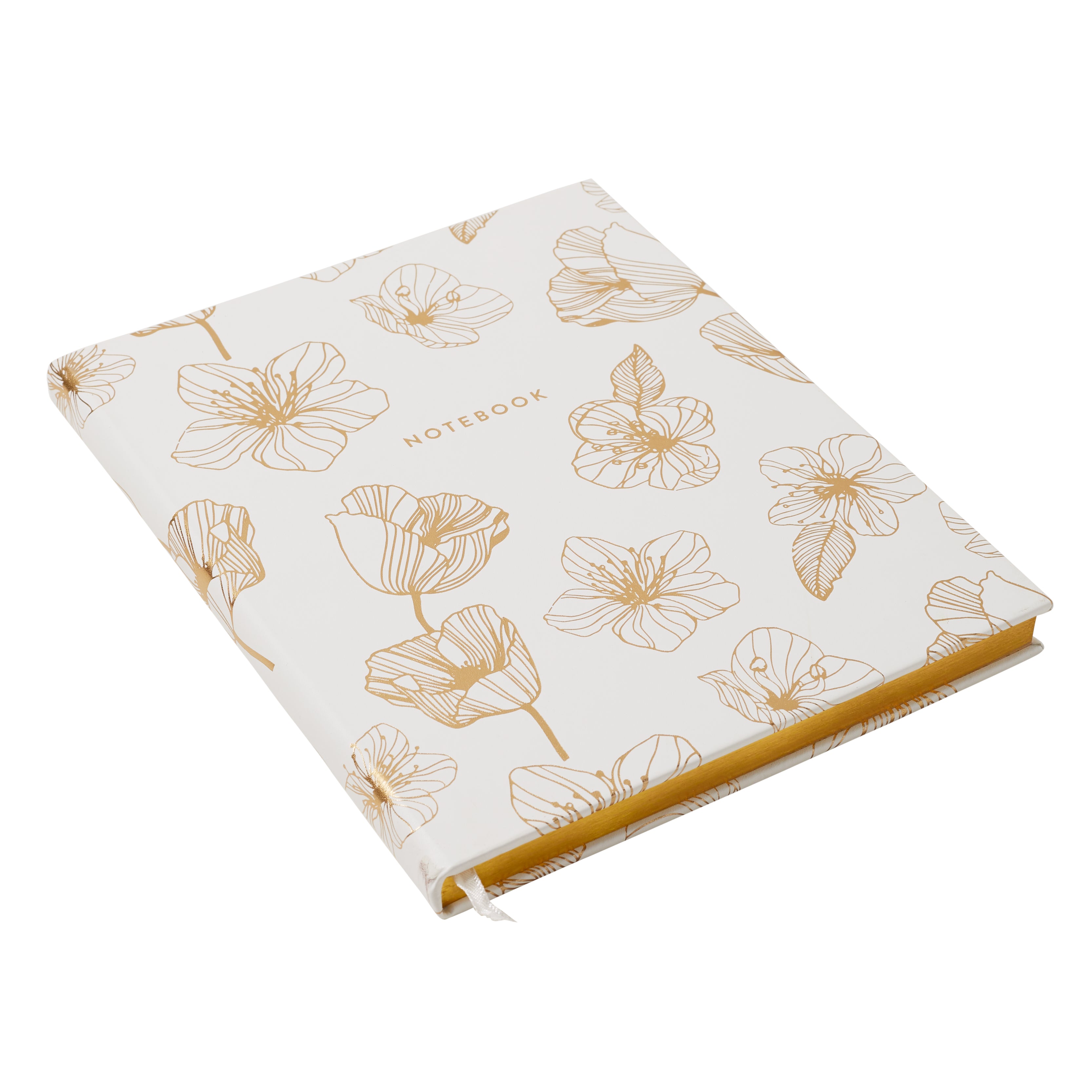 Gilded Floral Desk Journal