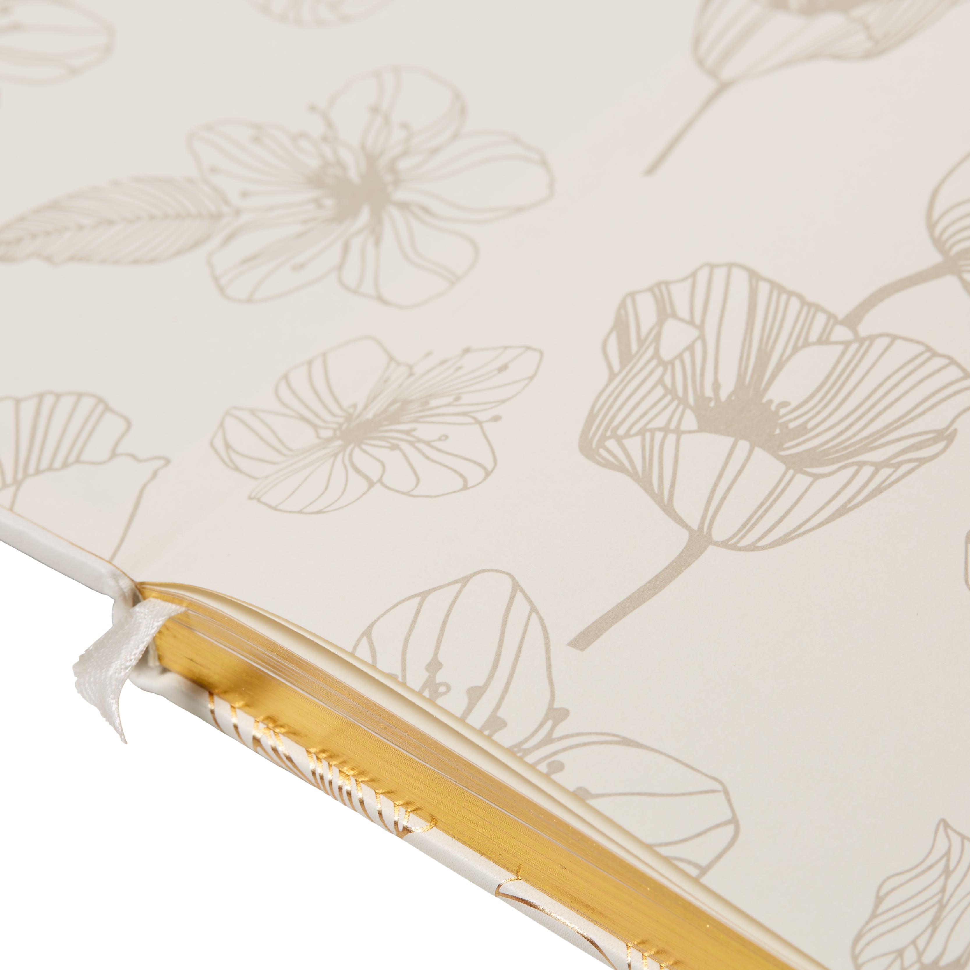 Gilded Floral Desk Journal