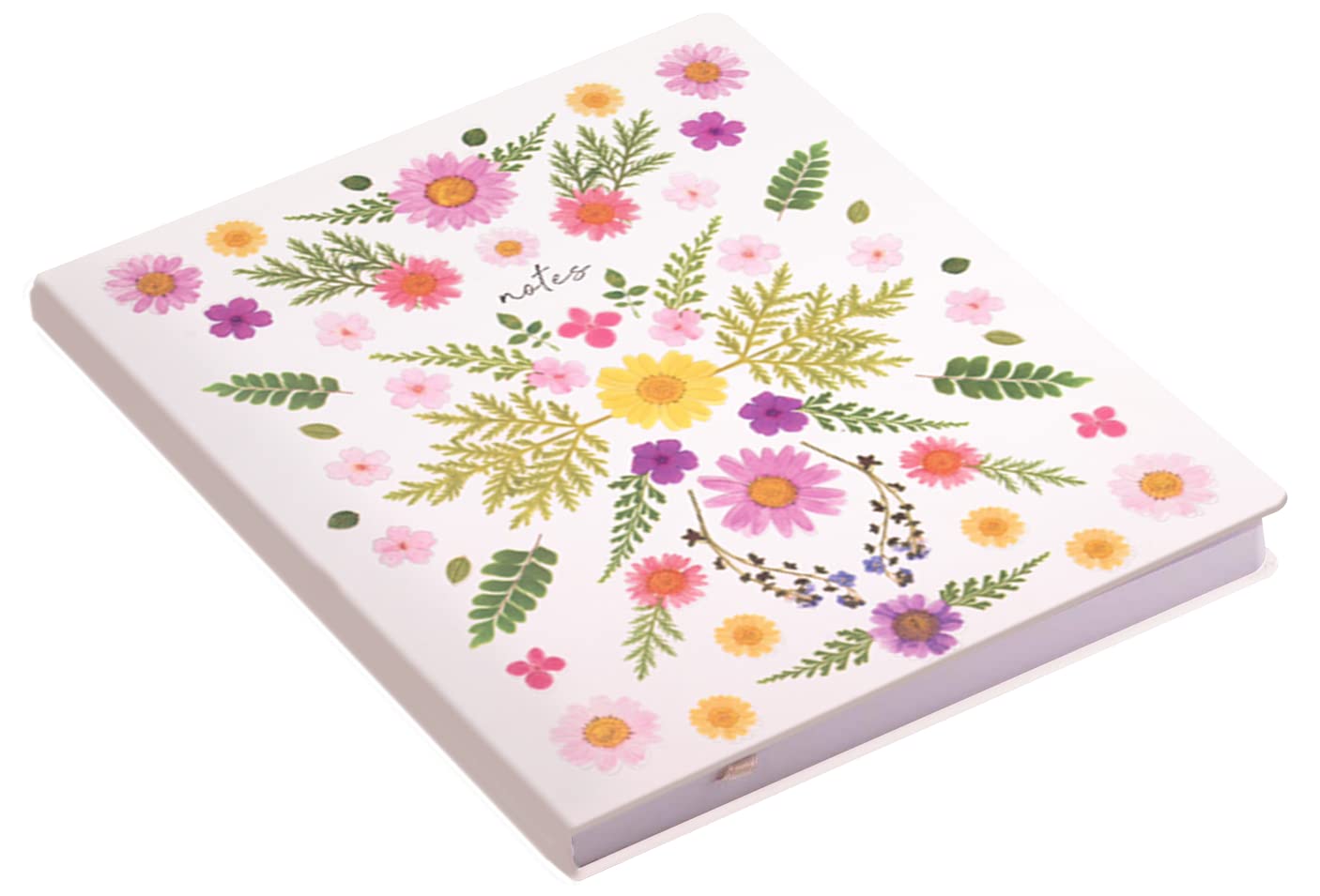 Pressed Floral Desk Journal