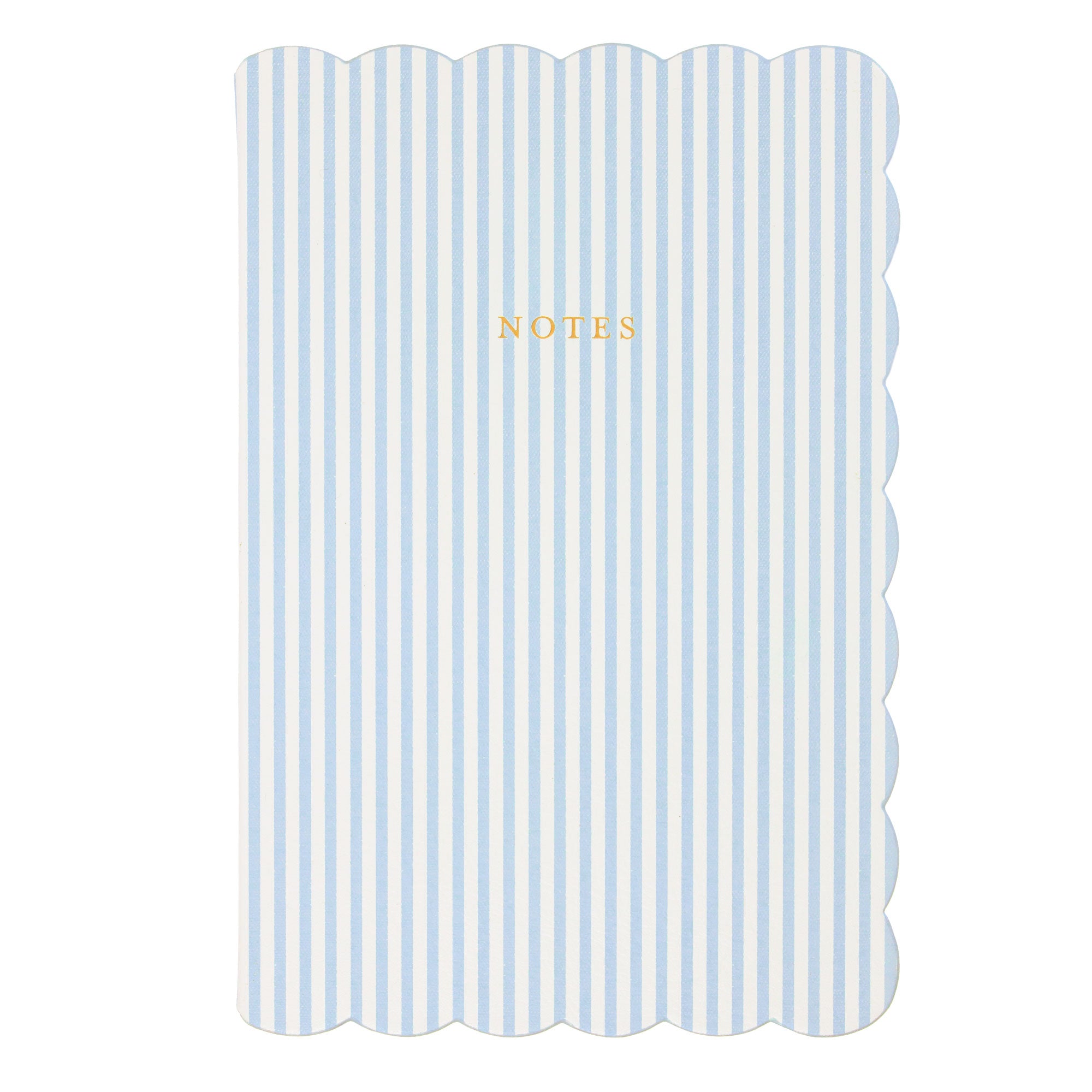 Laura Ashley Heirloom Cottage Striped Scalloped Journal