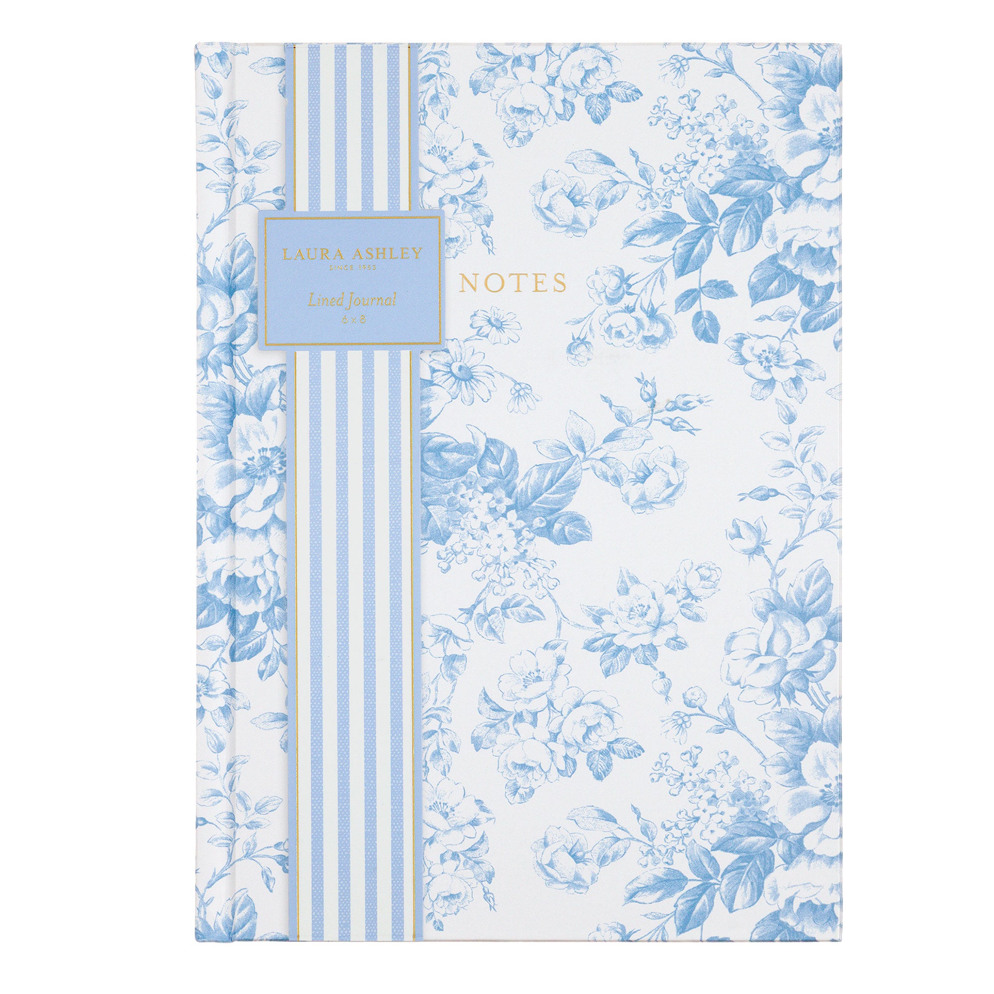 Laura Ashley Heirloom Cottage Blue Toile Journal | 6'' x 8''