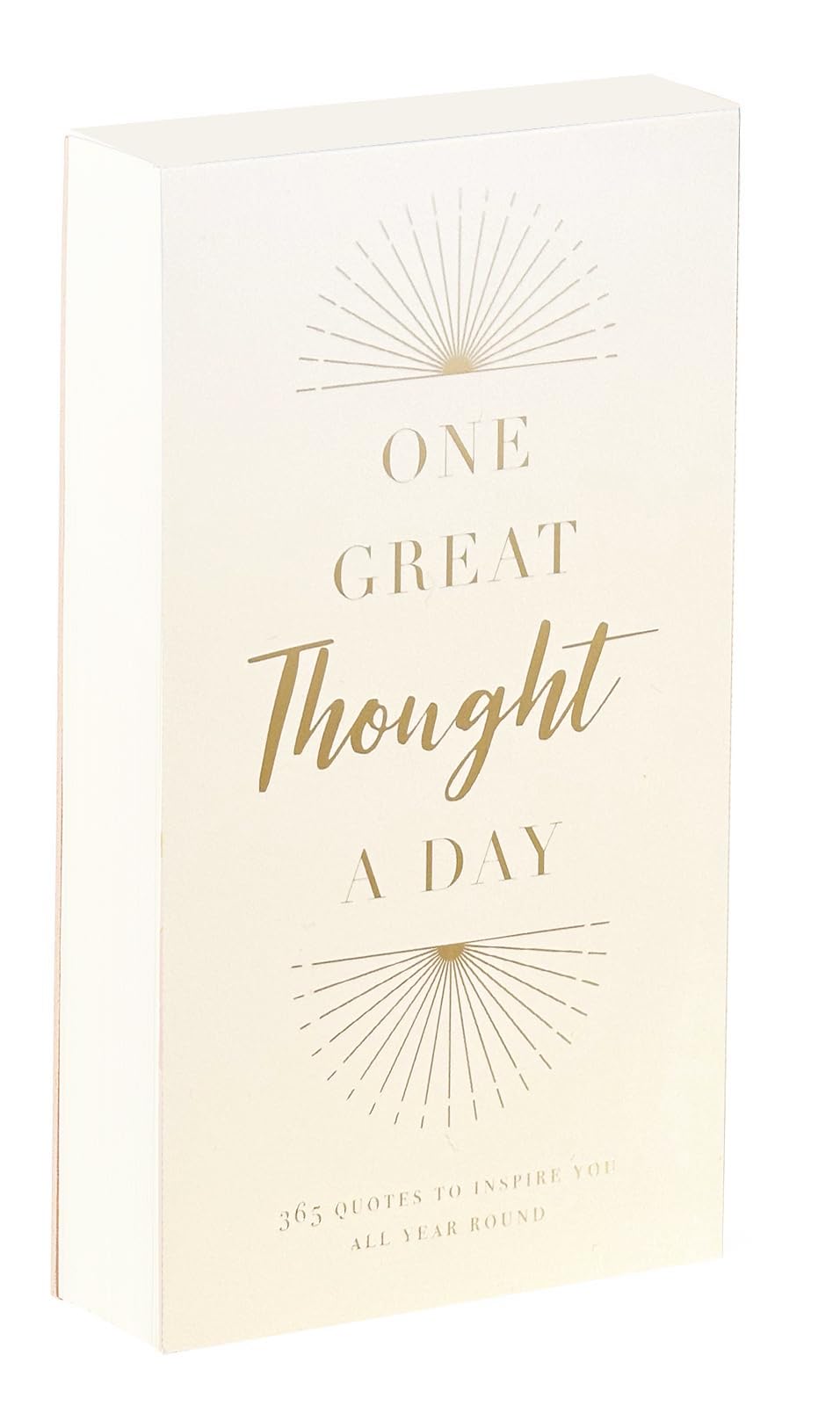 A Great Thought a Day Starburst Notepad