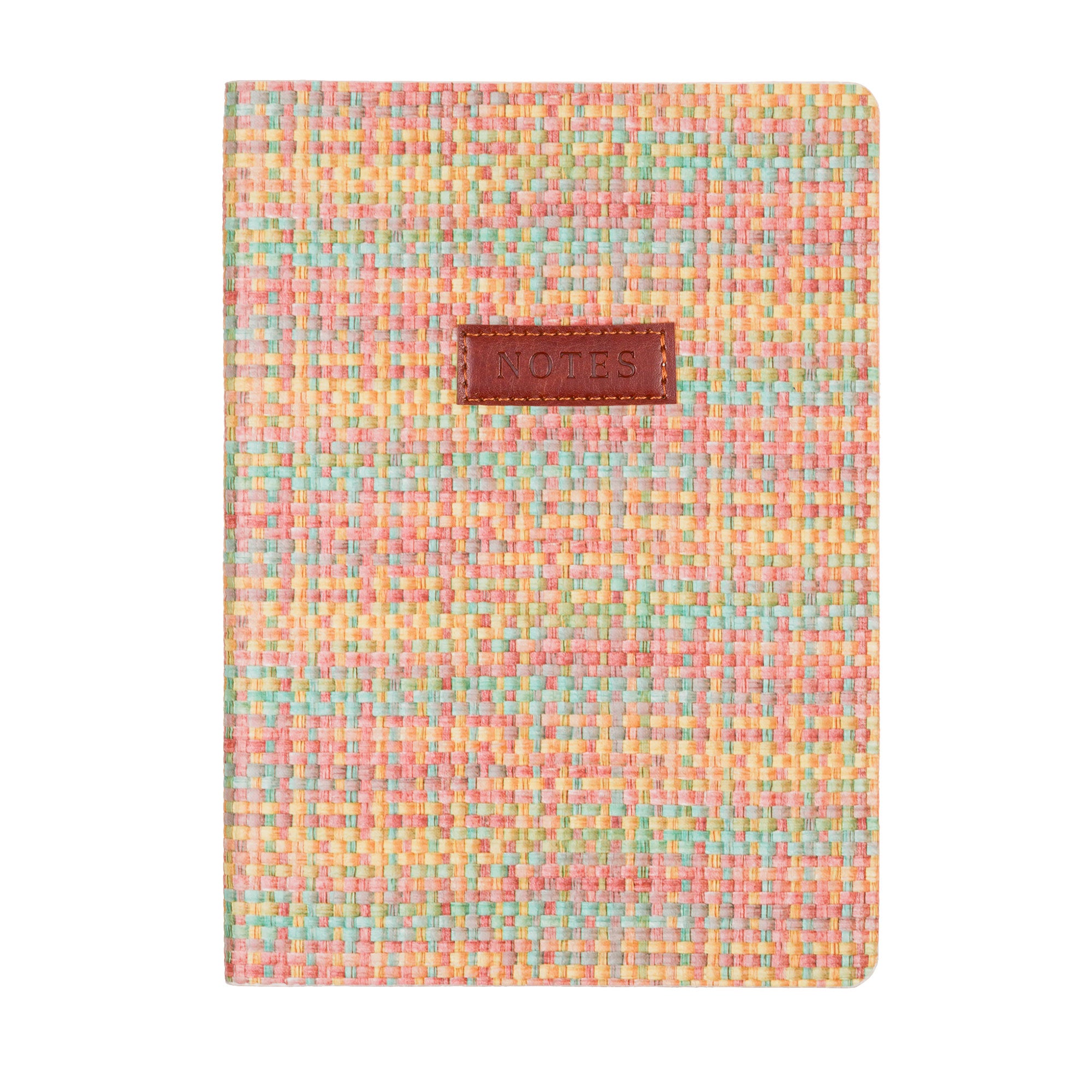 Coral Woven Style Journal