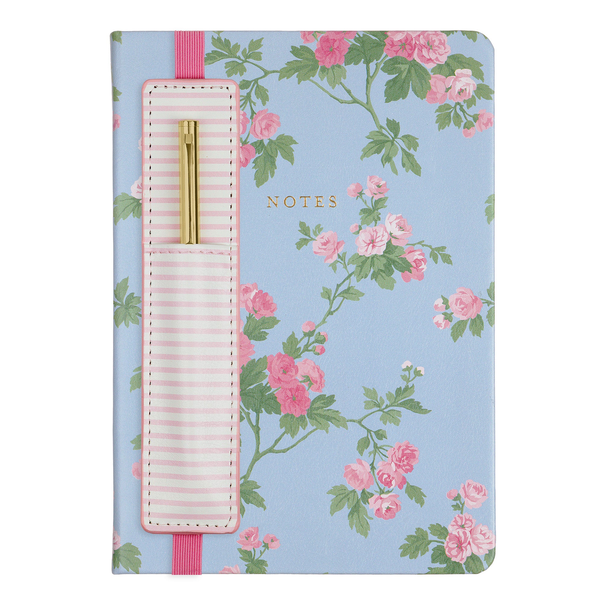 Laura Ashley Garden Blooms Journal with Pen Holder