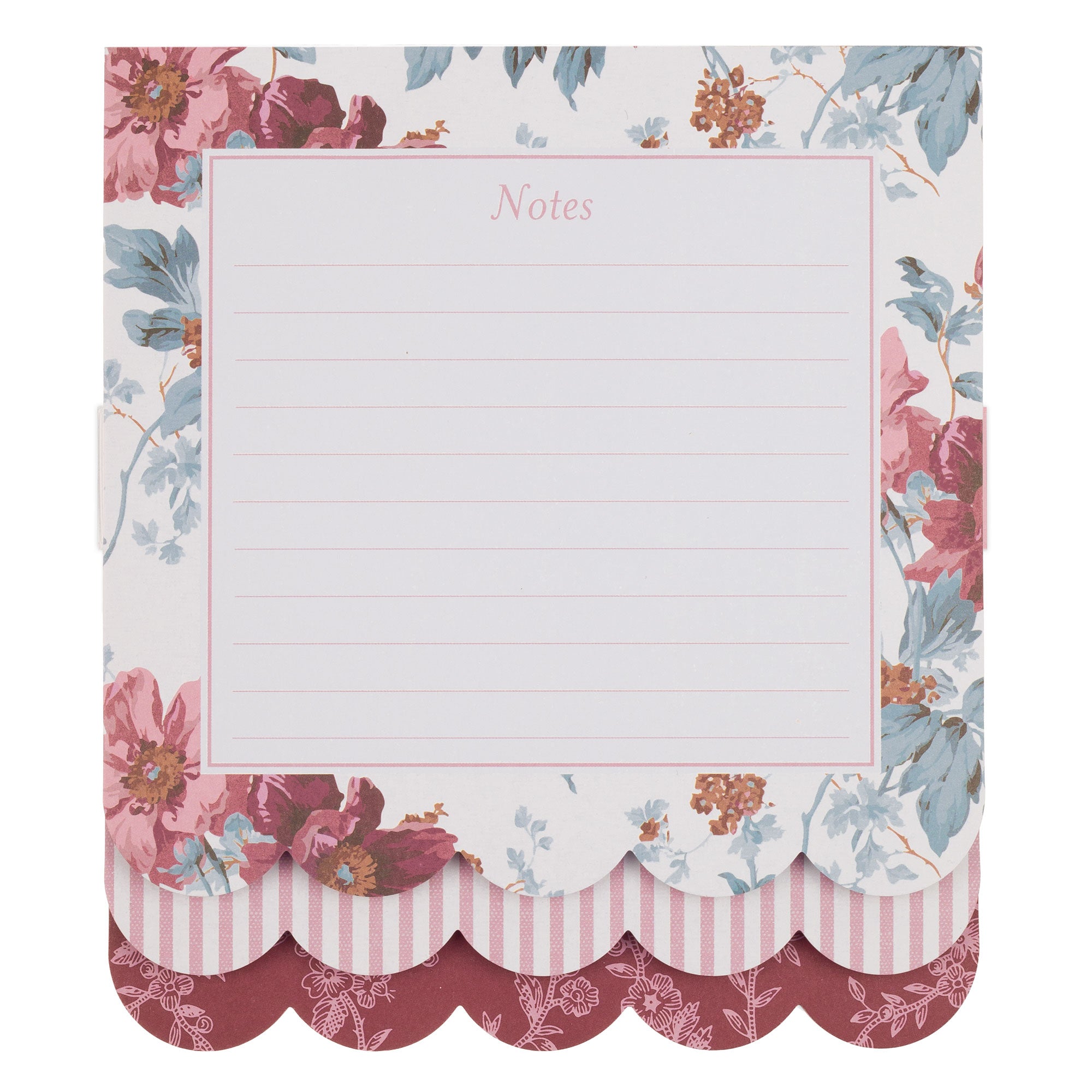 Laura Ashley Heritage Blooms Floral Layered NotePad
