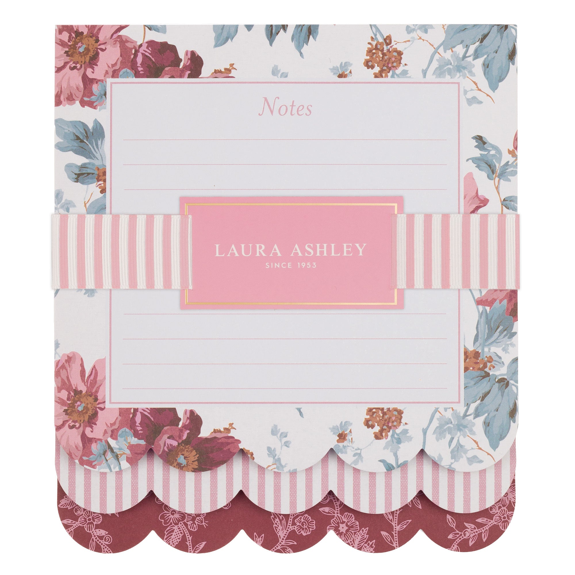 Laura Ashley Heritage Blooms Floral Layered NotePad