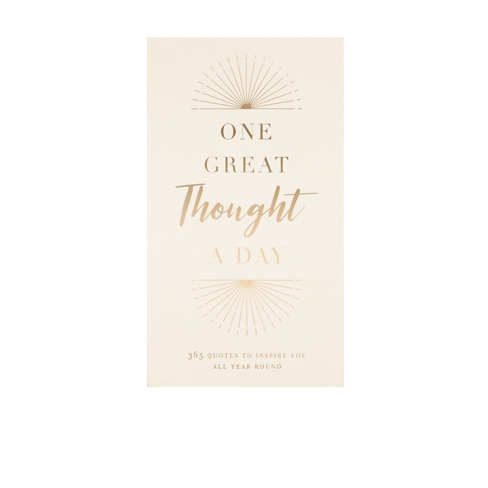 A Great Thought a Day Starburst Notepad