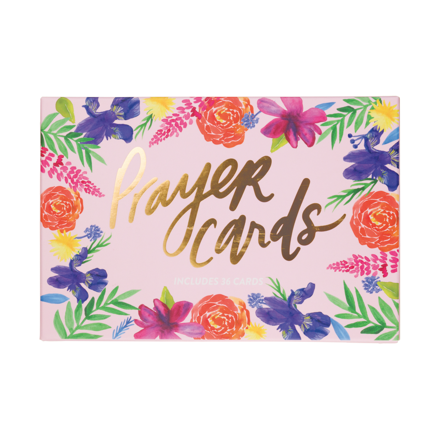 Floral Wreath Prayer Cards