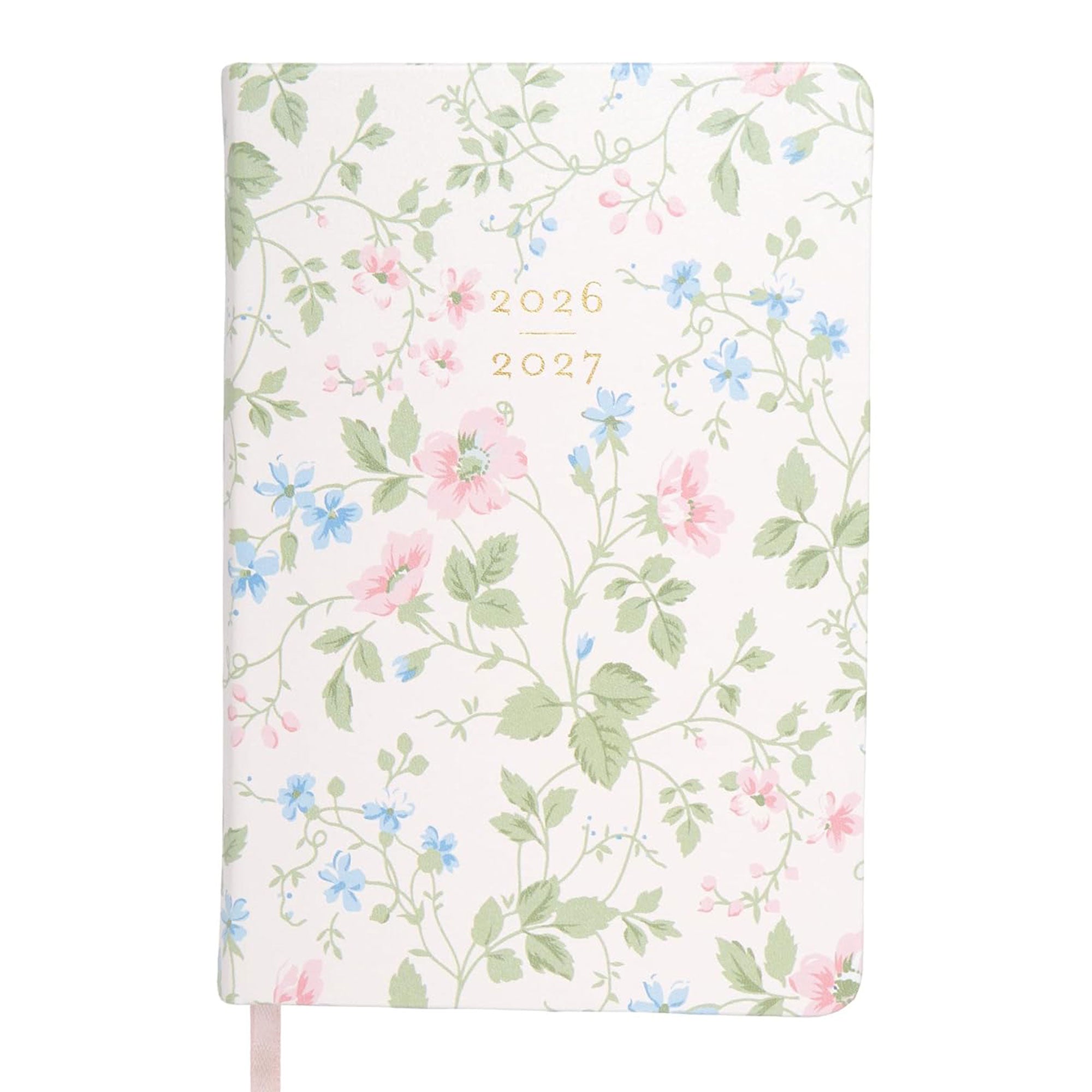 Laura Ashley 2026–2027 Academic Planner | 18 Month | 6" × "8" | Pink Floral