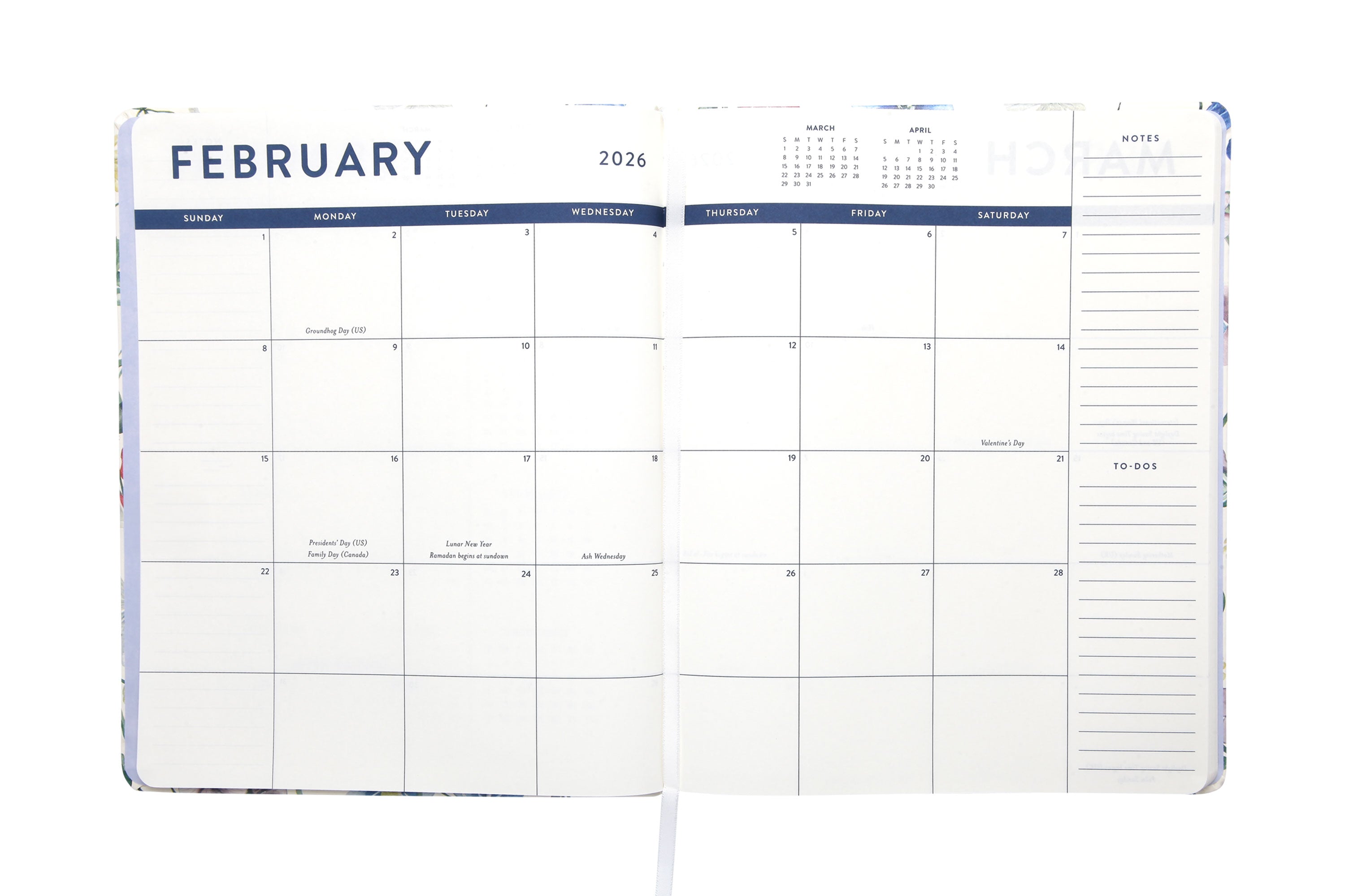 2026–2027 Academic Planner | 18 Month | 6" × "8" | Multi Garden