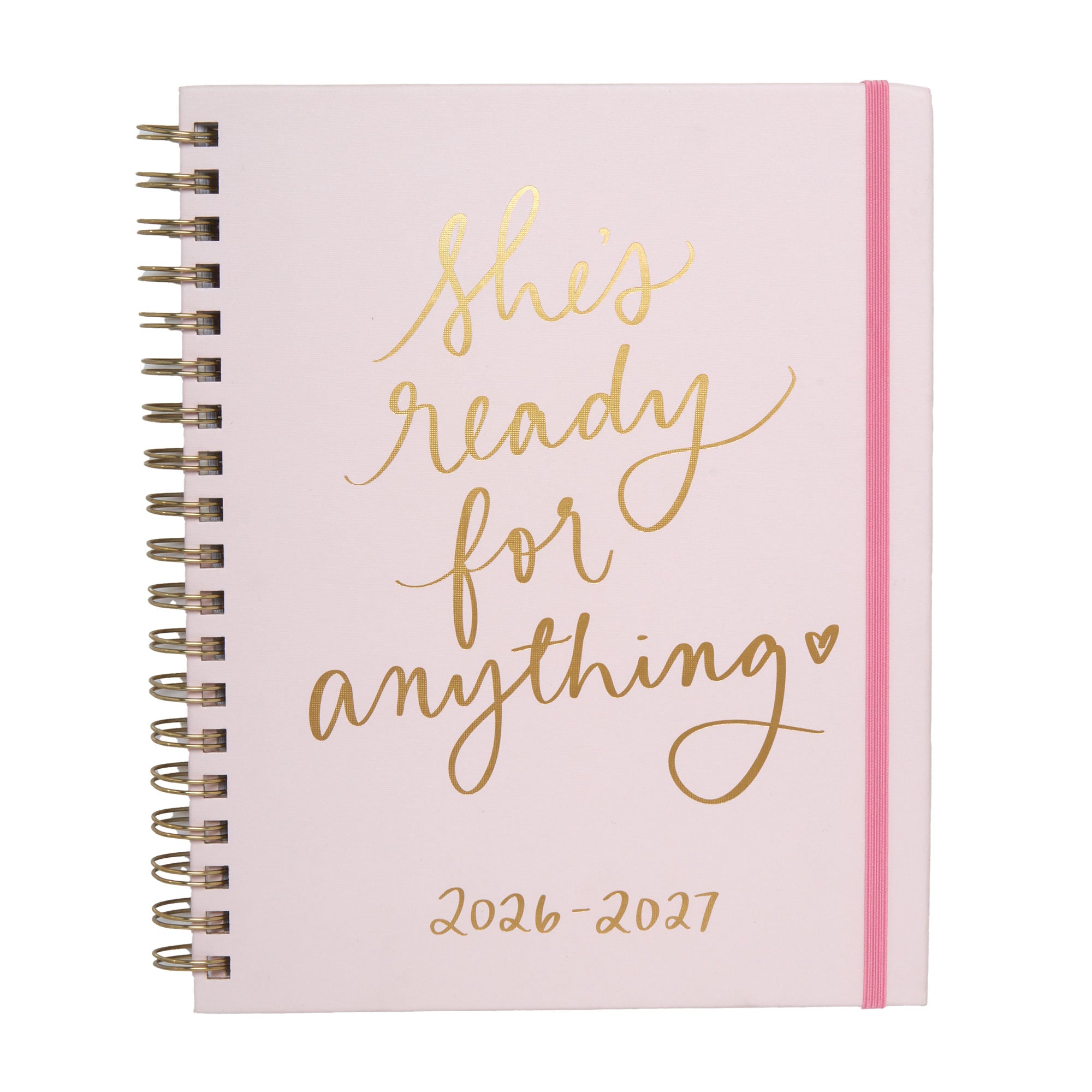 2026–2027 Academic Planner | 18 Month | 8" × "10" | Pink