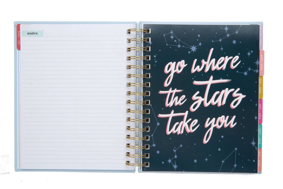 2026–2027 Academic Planner | 18 Month | 7" × "9" | Blue