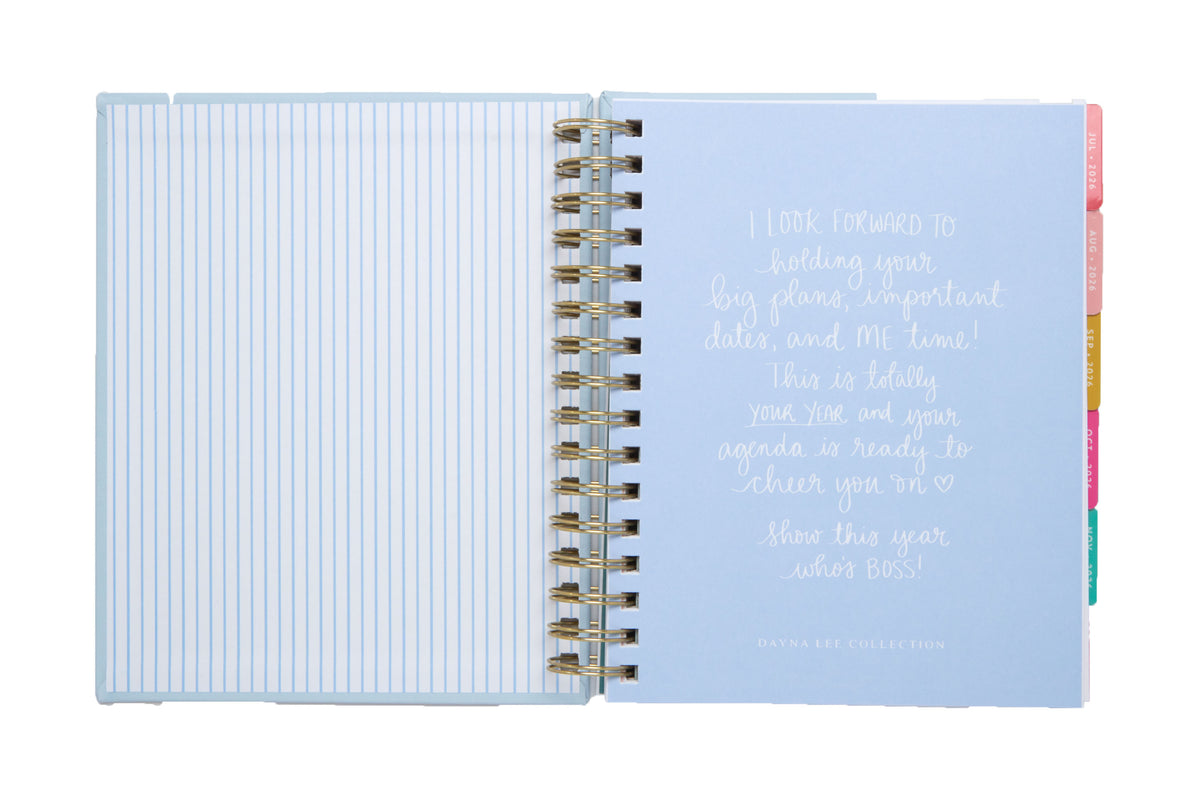 2026–2027 Academic Planner | 18 Month | 7" × "9" | Blue