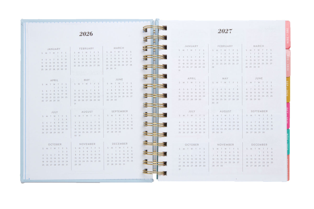 2026–2027 Academic Planner | 18 Month | 7" × "9" | Blue
