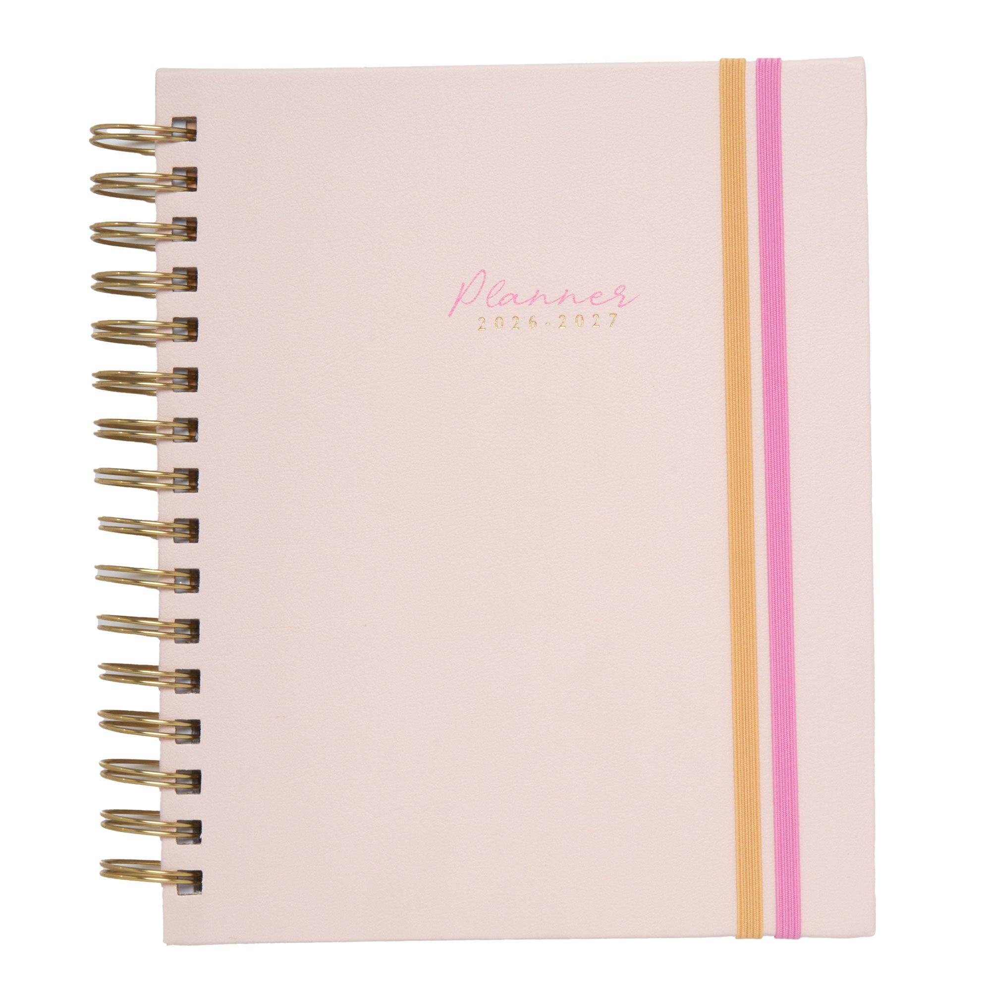2026–2027 Academic Planner | 18 Month | 7" × "9" | Pink Pastel