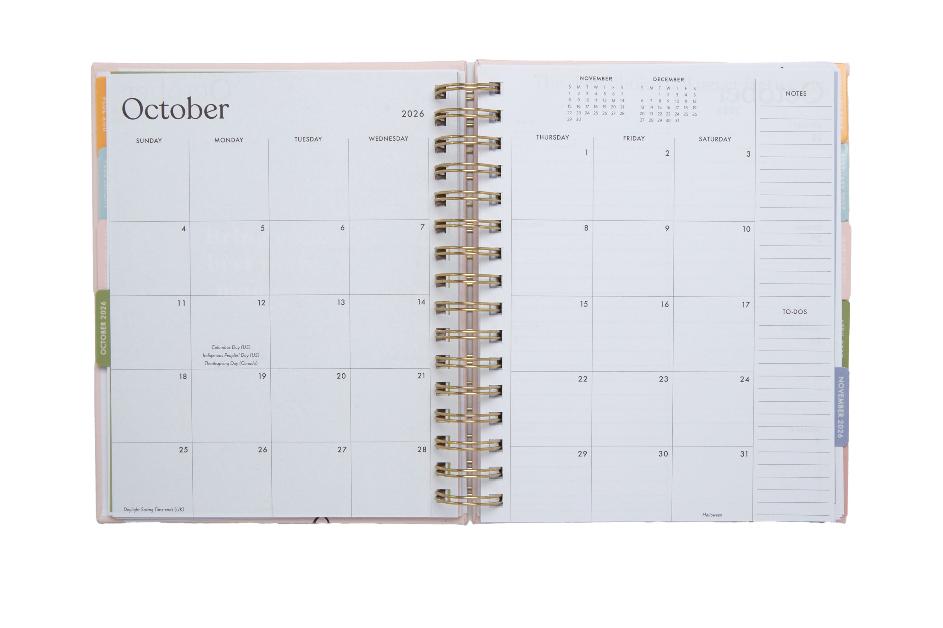 2026–2027 Academic Planner | 18 Month | 7" × "9" | Pink