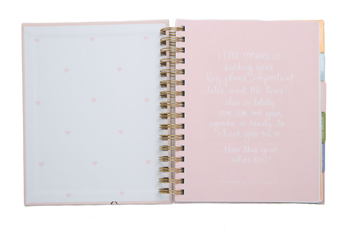 2026–2027 Academic Planner | 18 Month | 7" × "9" | Pink