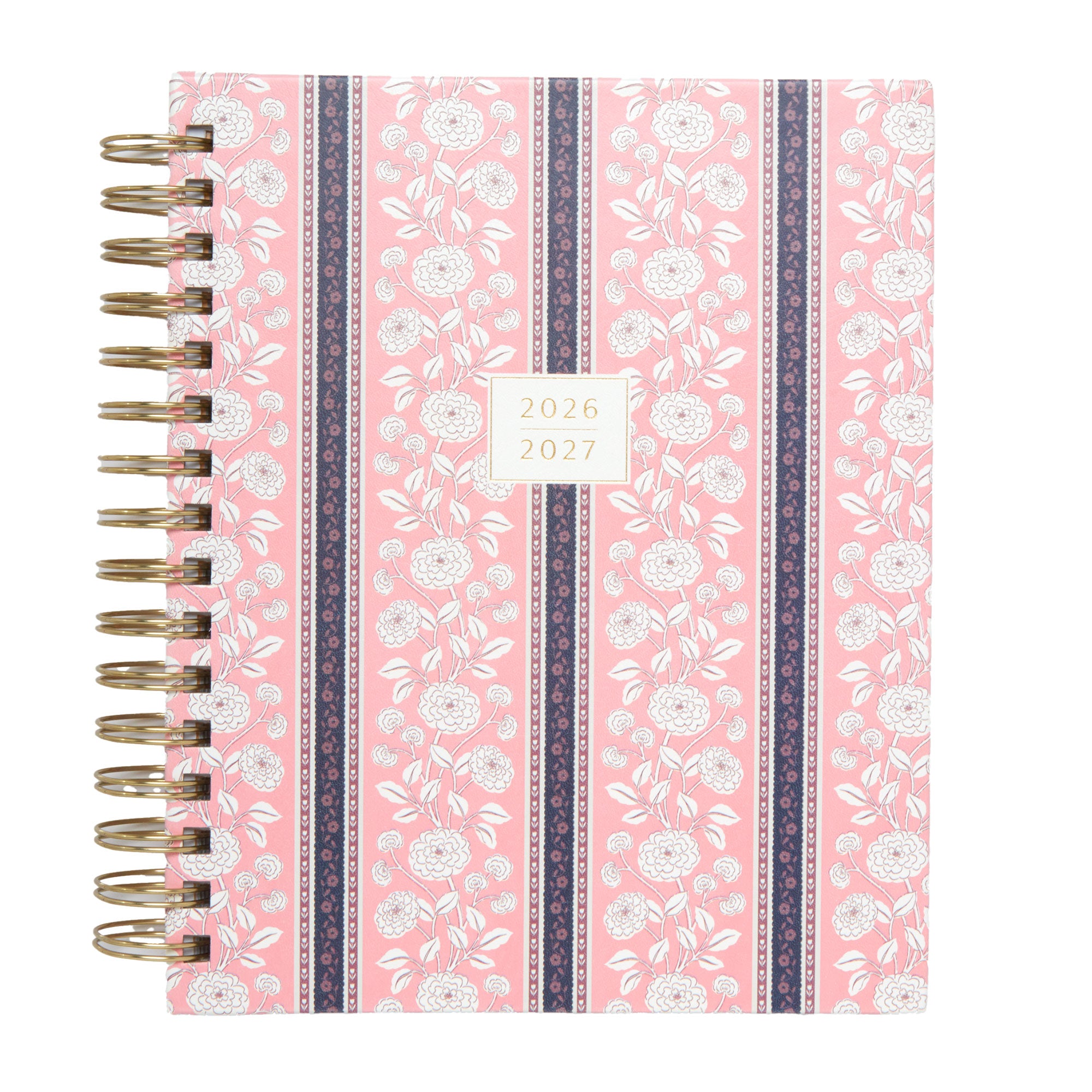 2026–2027 Academic Planner | 18 Month | 7" × "9" | Pink Stripe