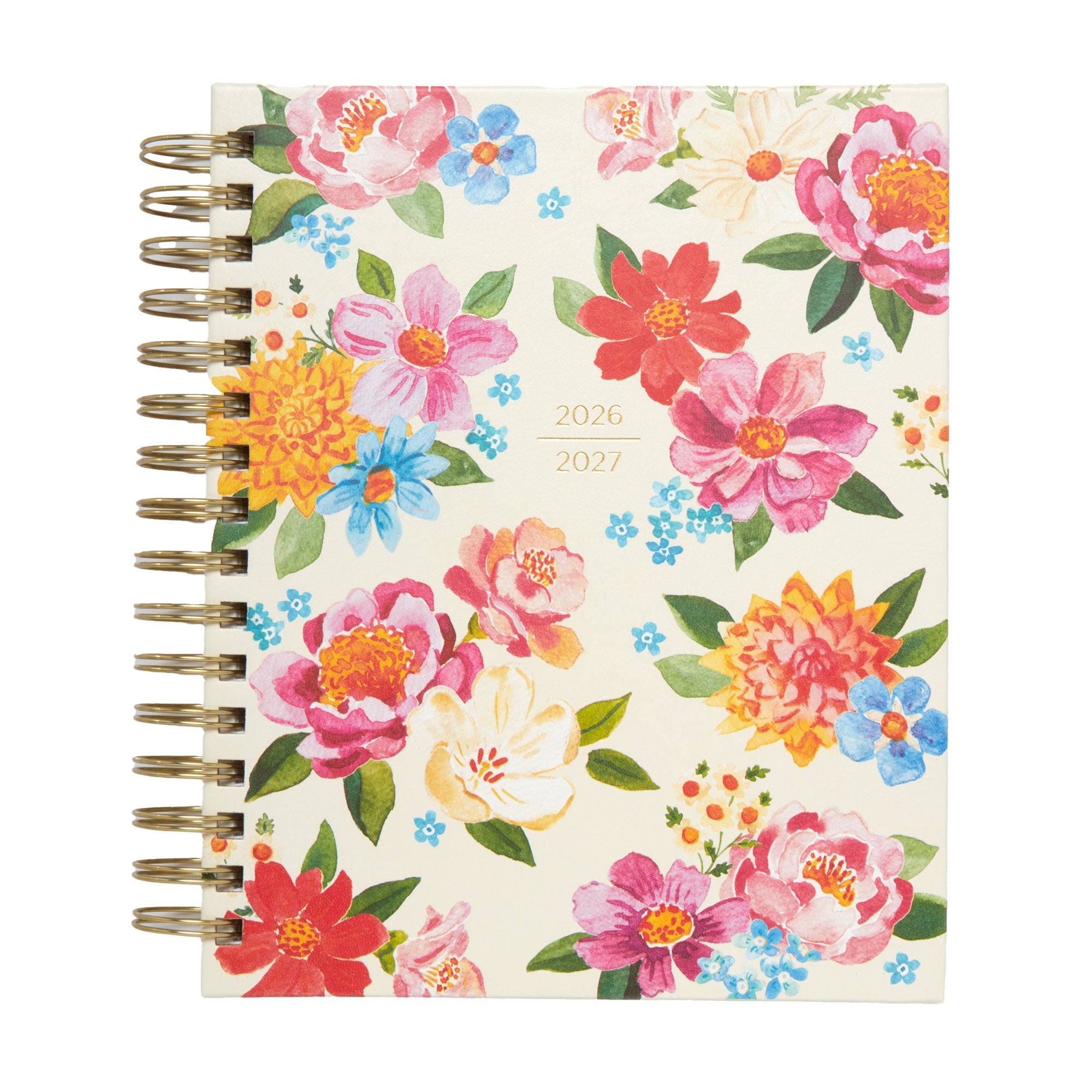 2026–2027 Academic Planner | 18 Month | 7" × "9" | Bright Floral