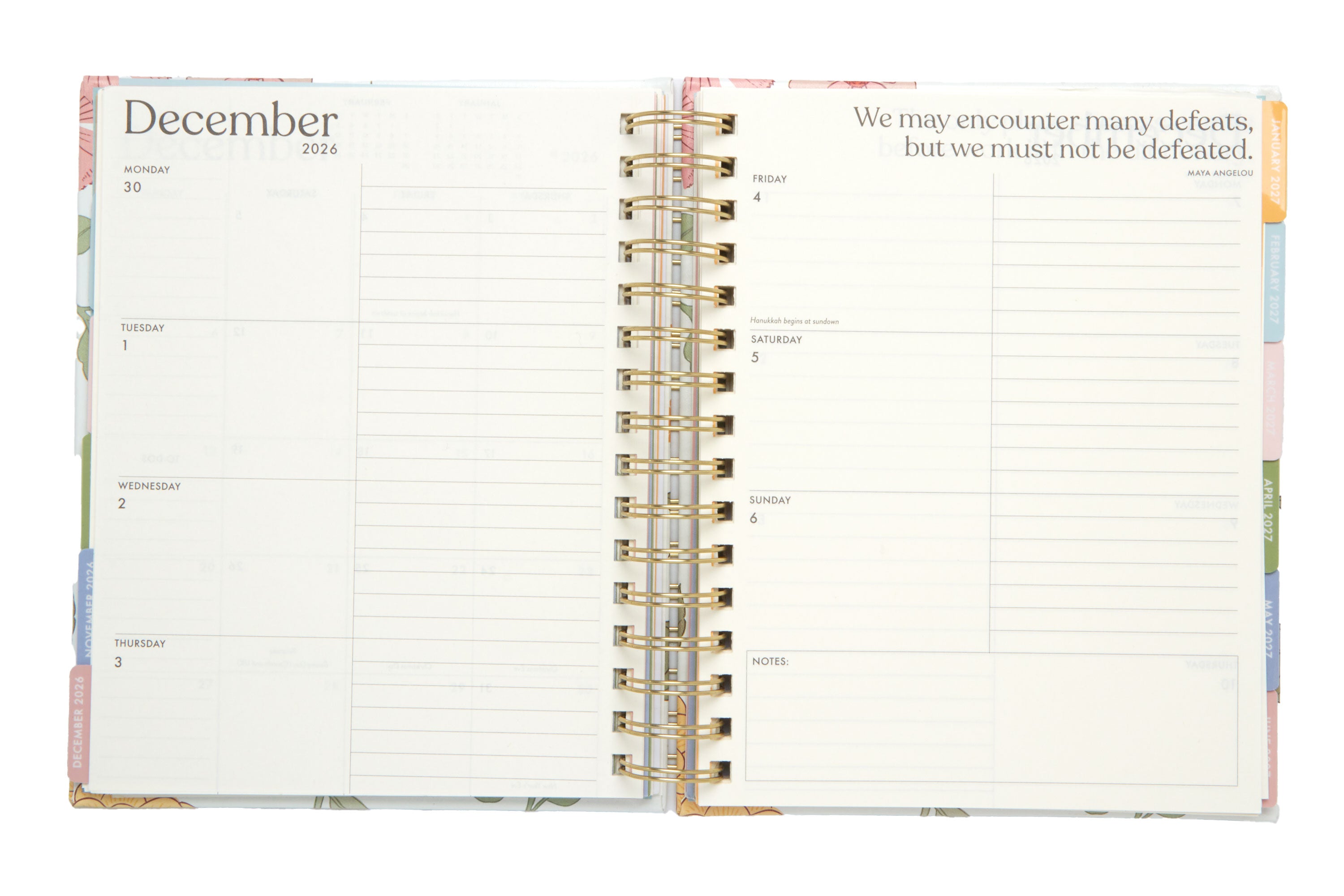 2026–2027 Academic Planner | 18 Month | 7" × "9" | Multi Garden