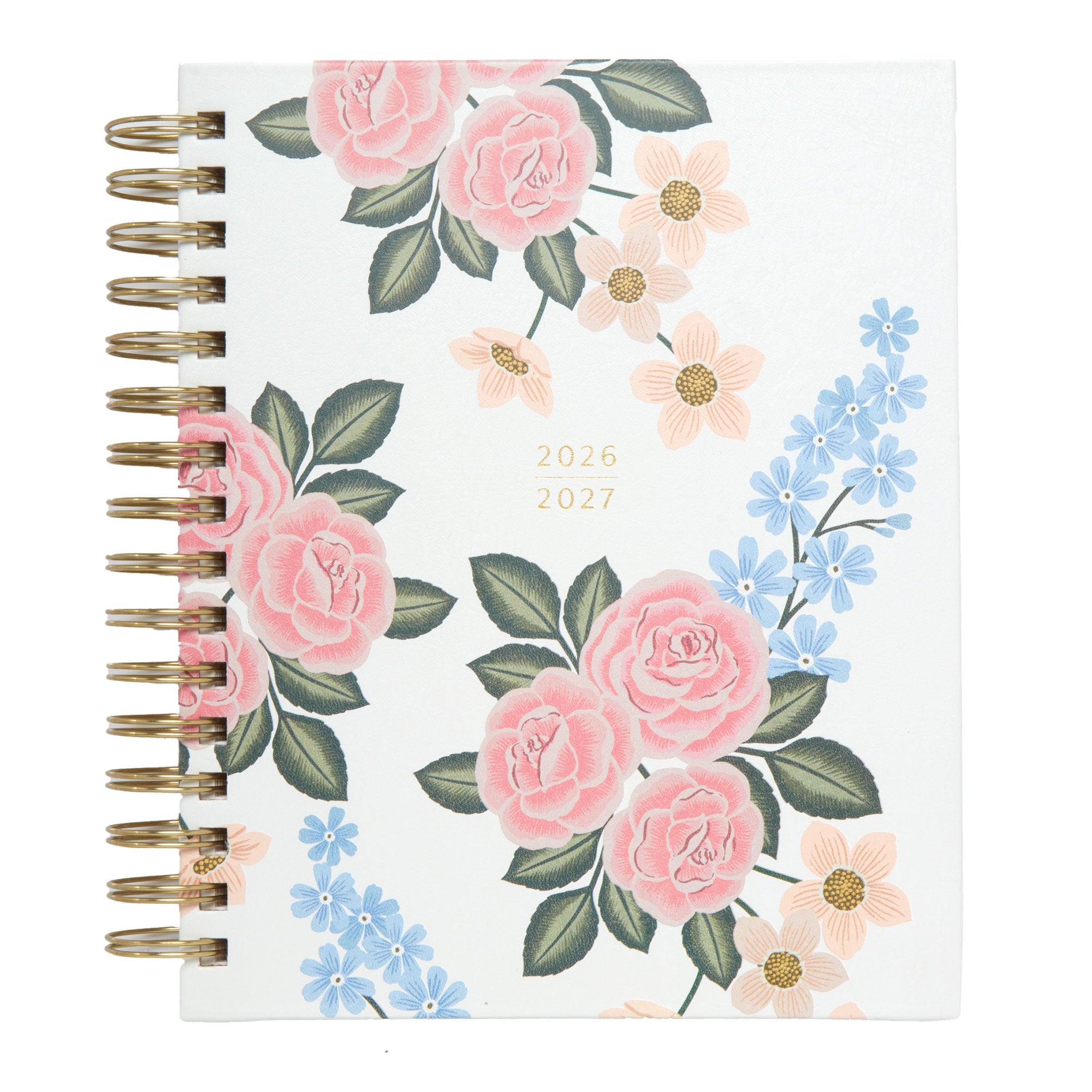 2026–2027 Academic Planner | 18 Month | 7" × "9" | Pink Floral