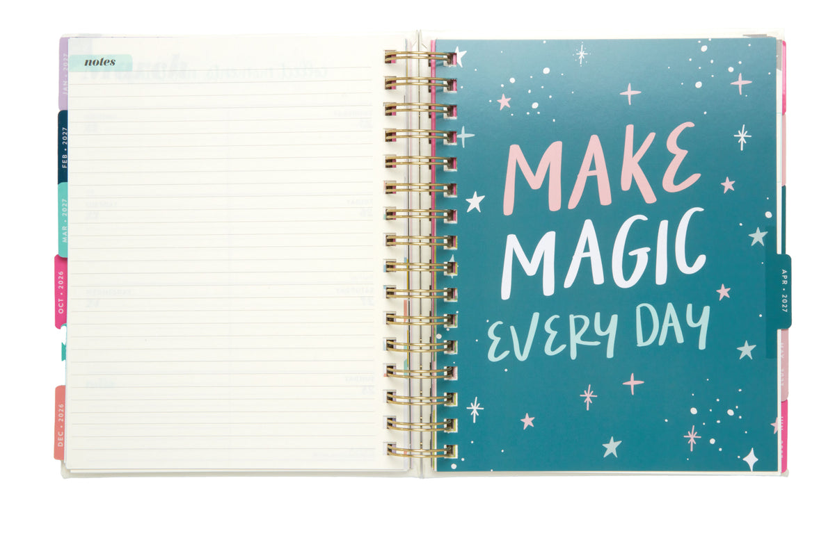 2026–2027 Academic Planner | 18 Month | 7" × "9" | Ivory Magic