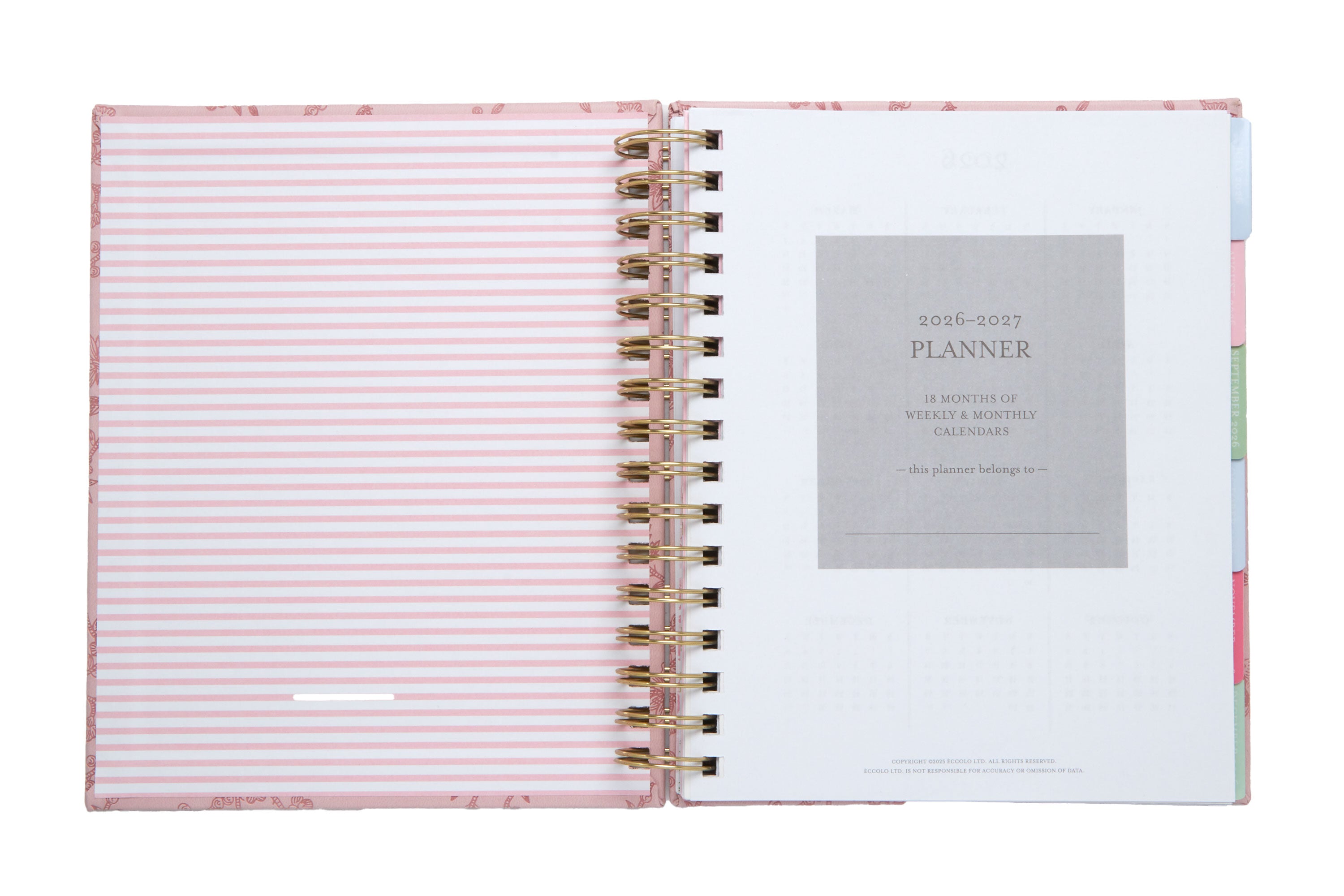Laura Ashley 2026–2027 Academic Planner | 18 Month | 7" × "9" | Heritage Blooms