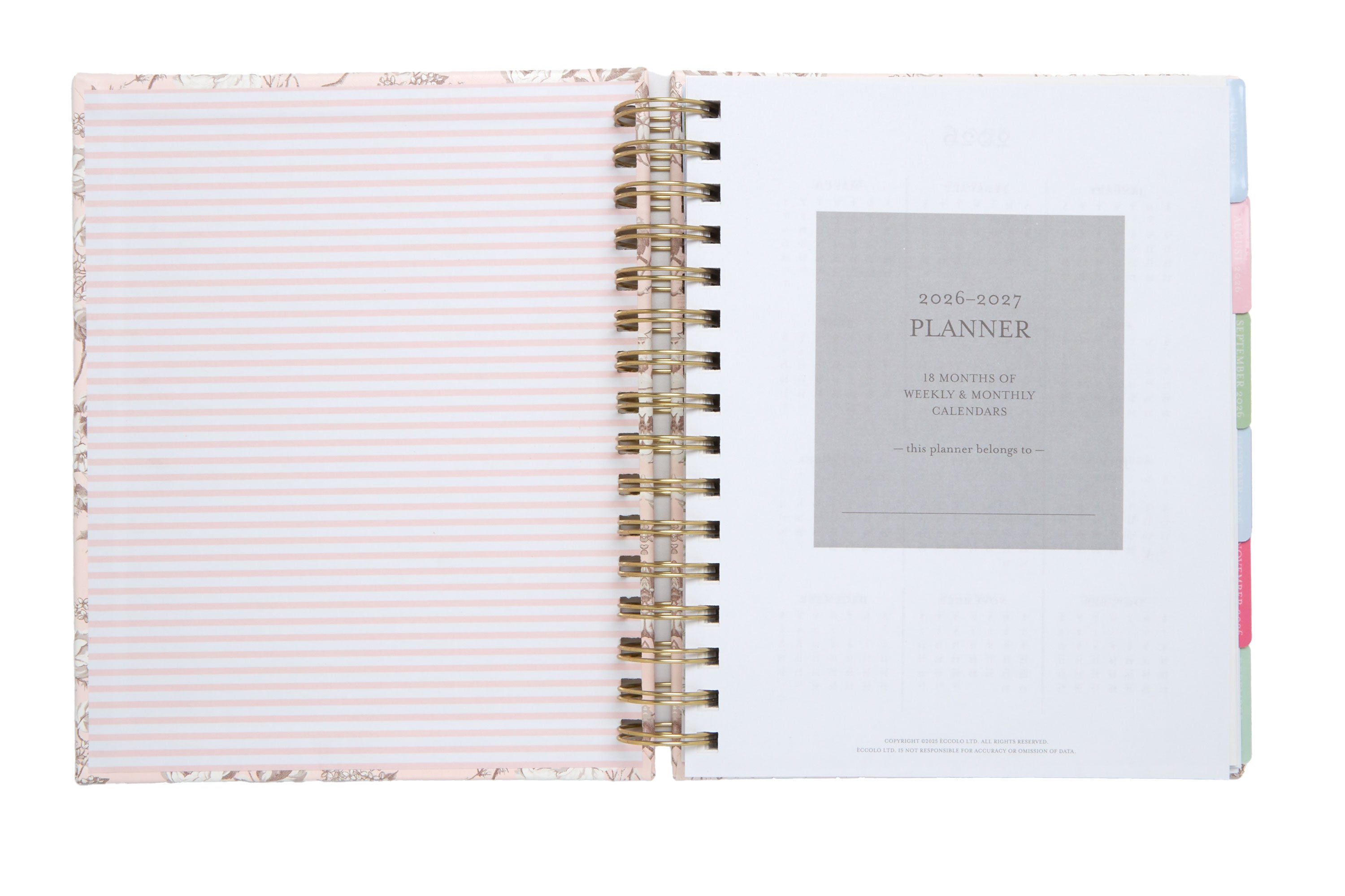 Laura Ashley 2026–2027 Academic Planner | 18 Month | 7" × "9" | Brompton