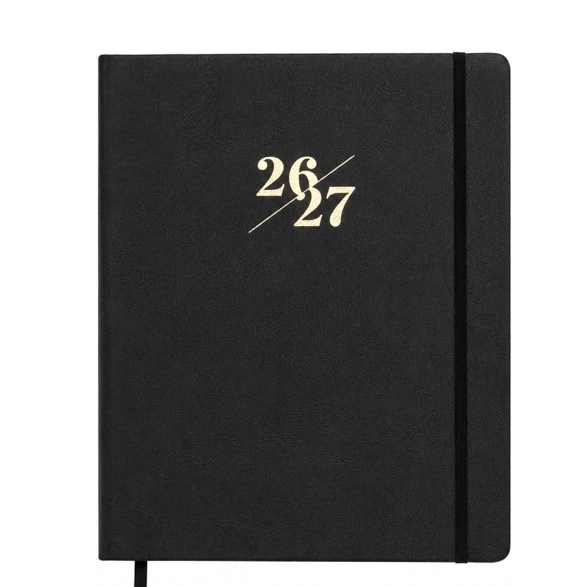 2026–2027 Academic Planner | 18 Month | 8" × "10" | Black