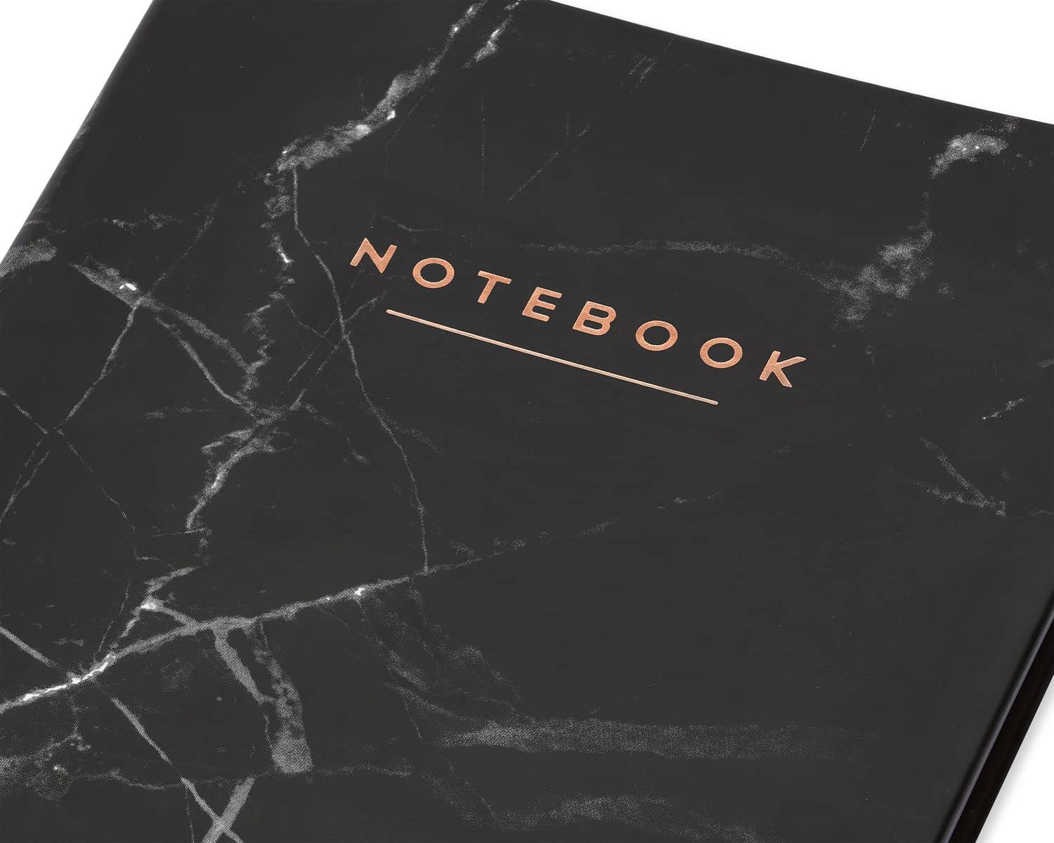 Black Marble Desk Journal