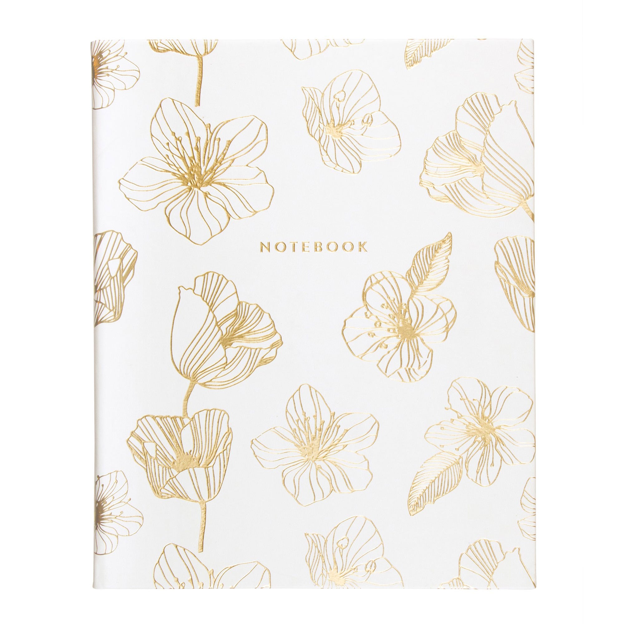 Gilded Floral Desk Journal