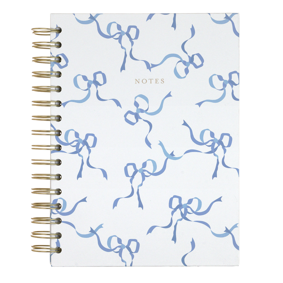 Laura Notebooks Laura Ashley Heirloom Cottage Blue Bows Spiral Notebook