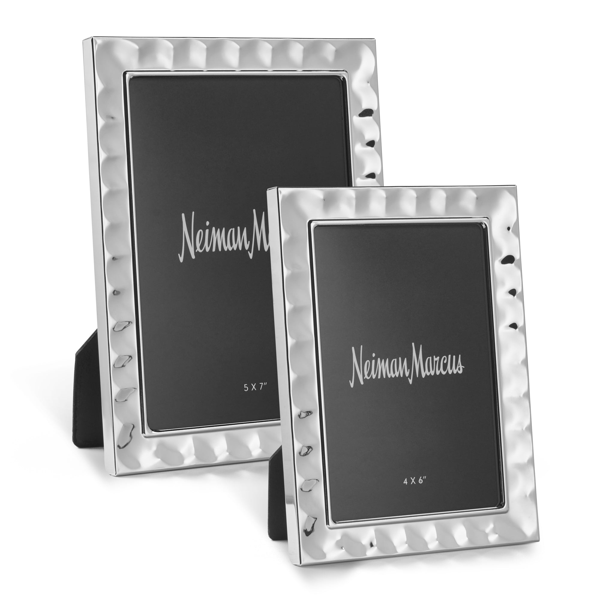 Neiman Marcus Silver Hammered Picture Frame | 5'' x 7''
