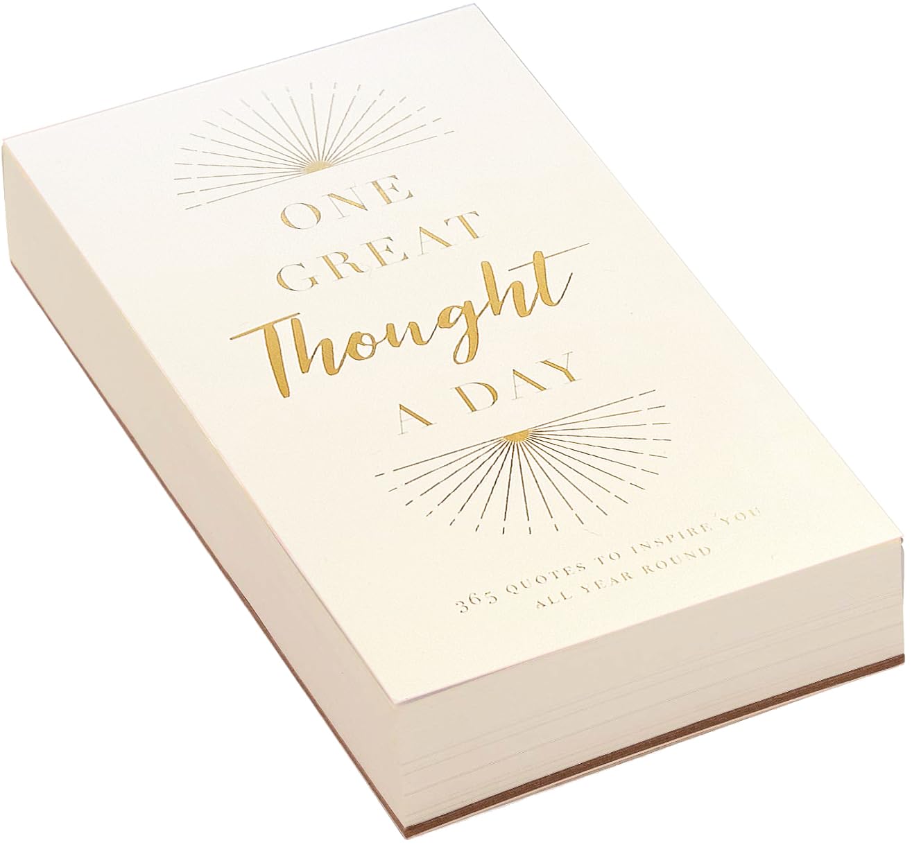 A Great Thought a Day Starburst Notepad