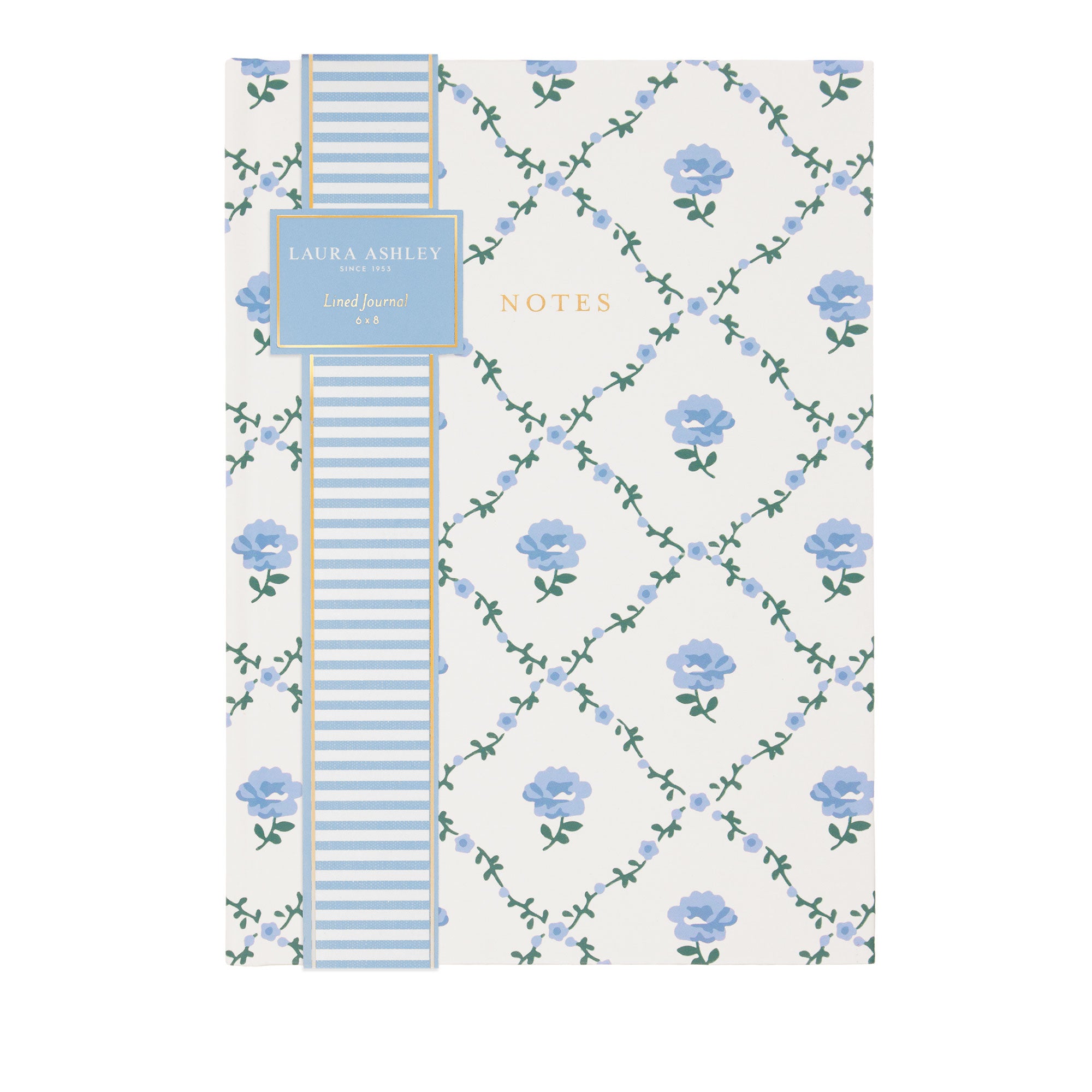 Laura Ashley Heirloom Cottage White Journal | 6'' x 8''