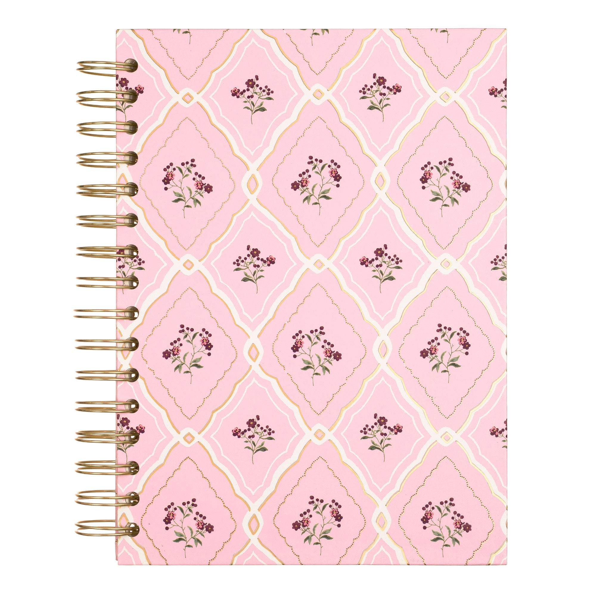 Laura Ashley Heritage Blooms Vintage Spiral Notebook