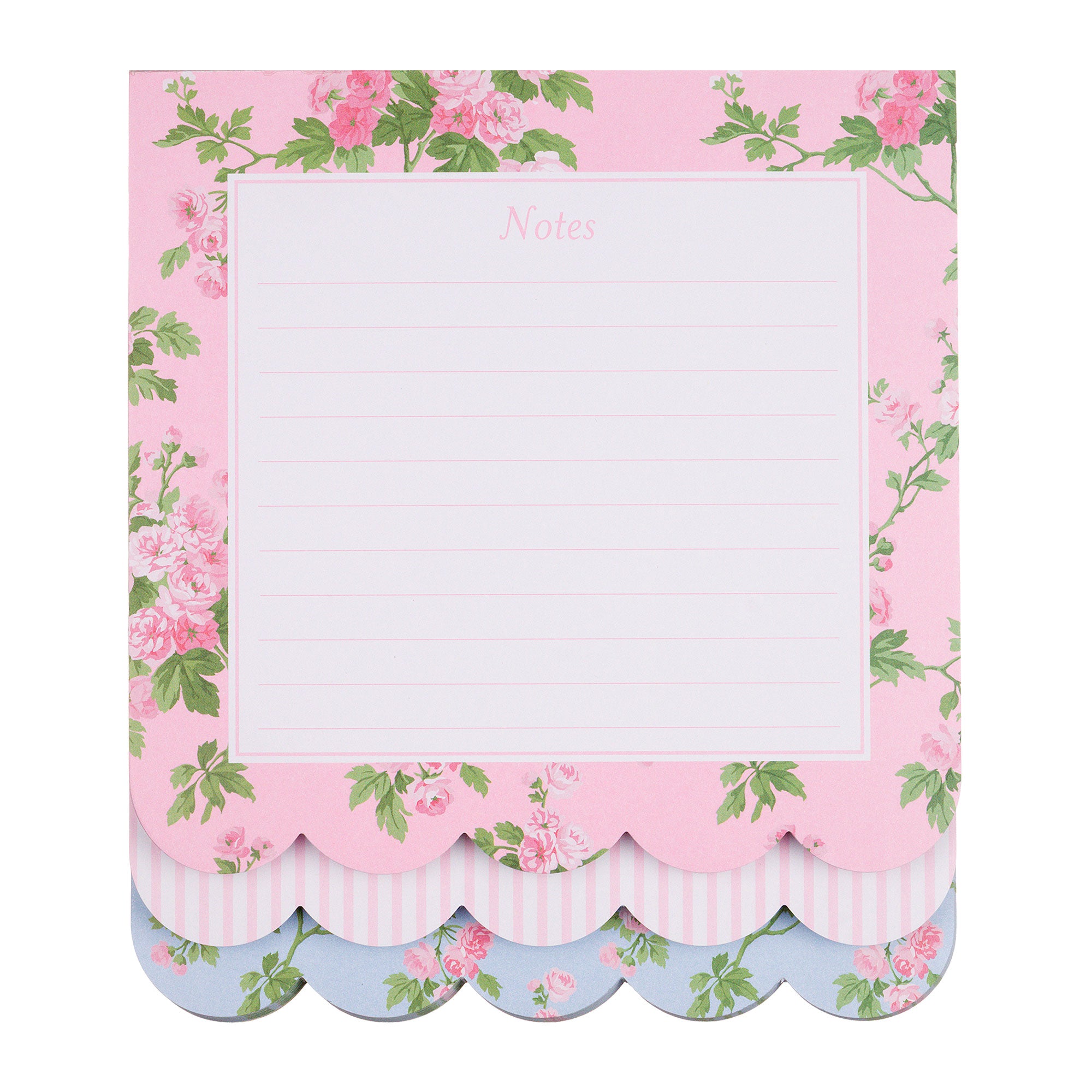 Laura Ashley Garden Blooms Layered Notepad