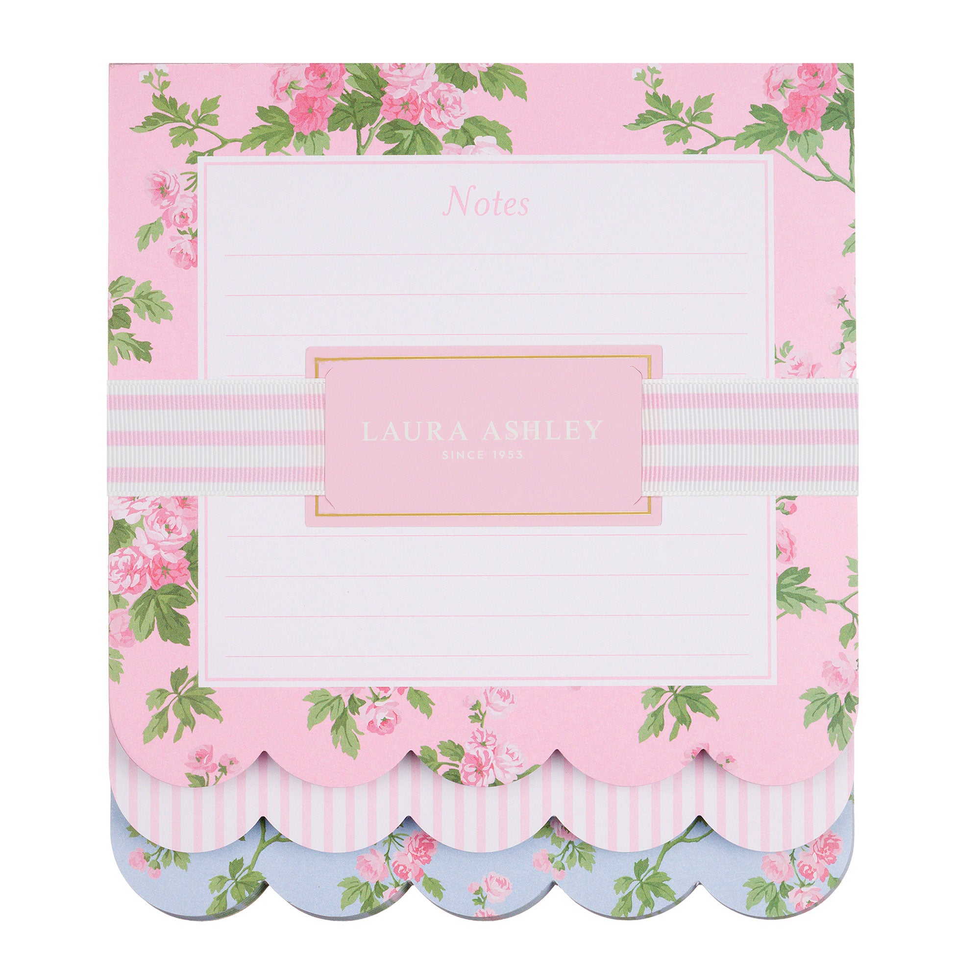 Laura Ashley Garden Blooms Layered Notepad
