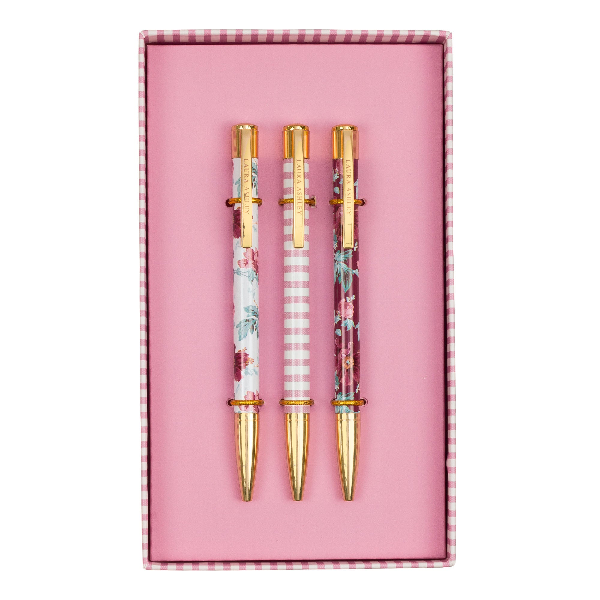 Laura Ashley Heritage Blooms Pen Set of 3