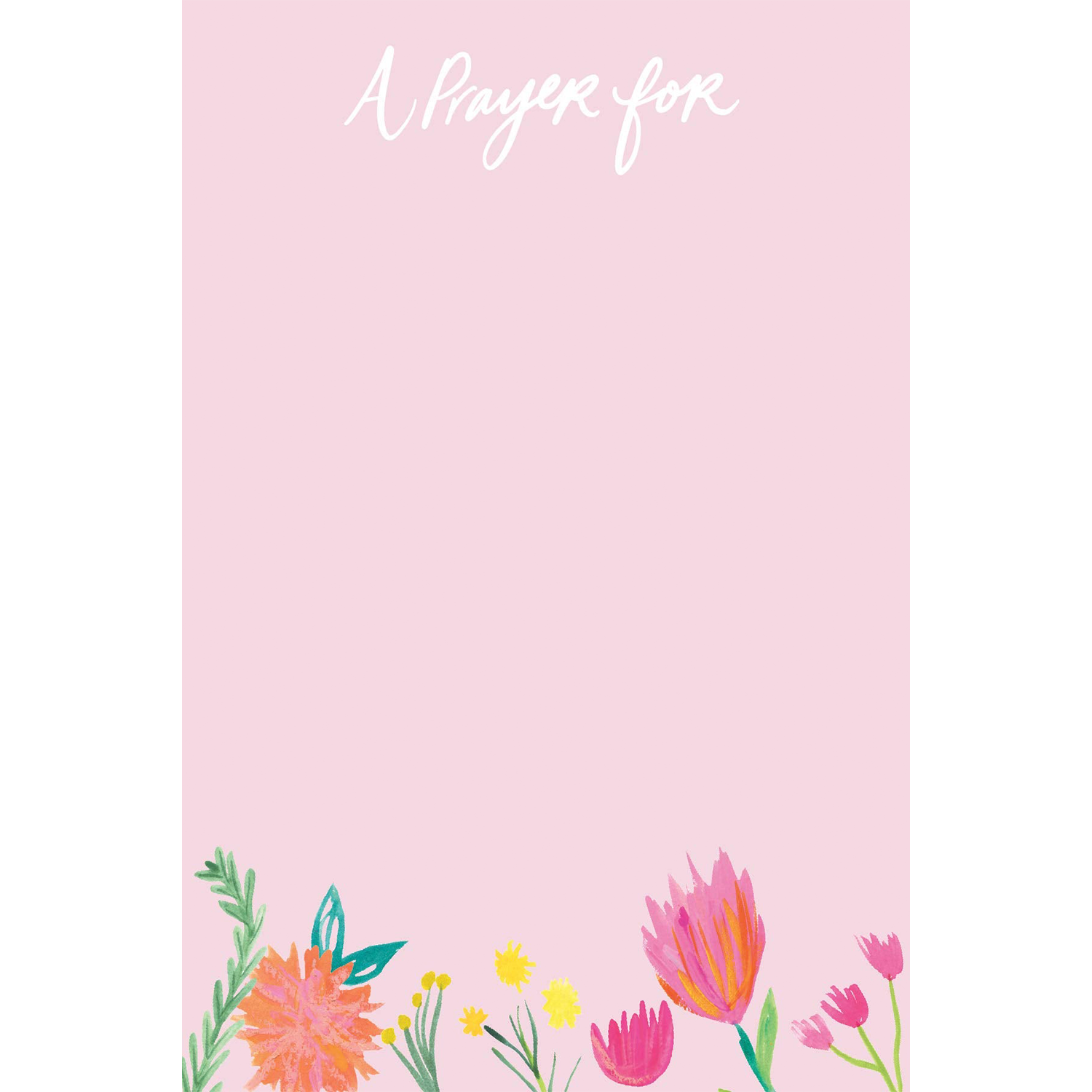 Floral Wreath Prayer Cards